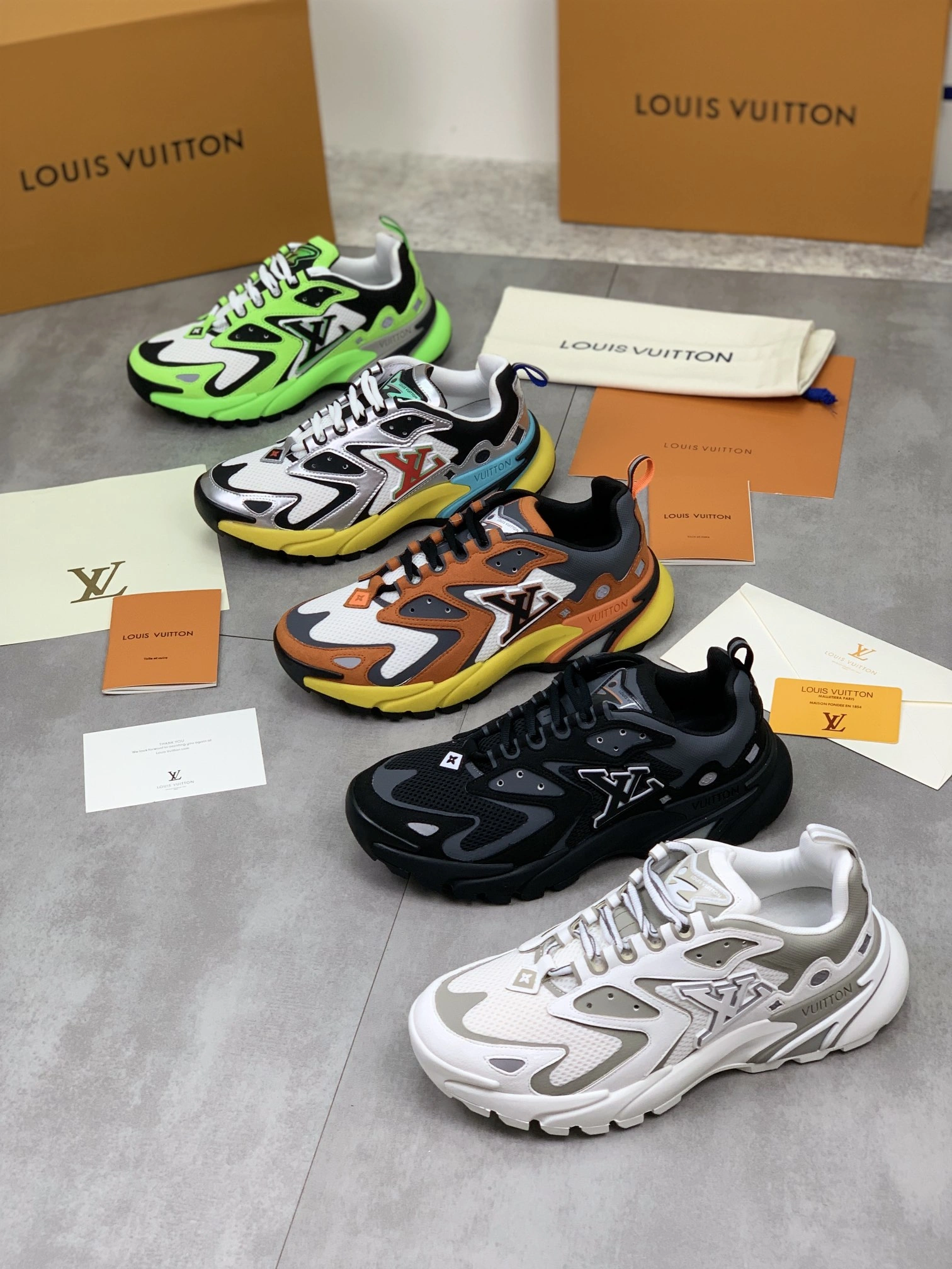 Flexible Men Women L*ouis V*uitton Sneaker Runner CP 20230526 - 3994