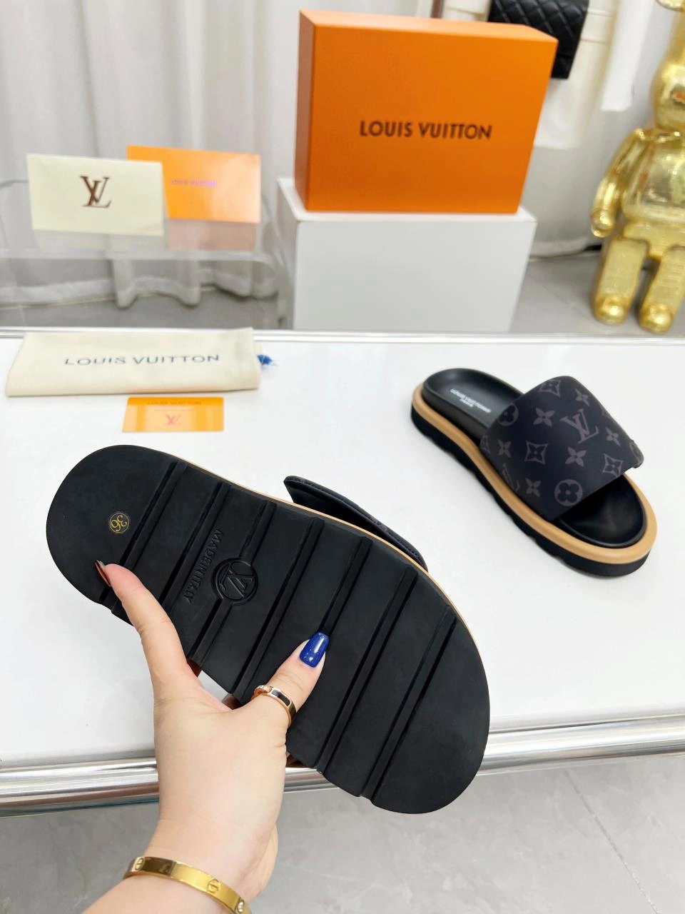 Men Women L*ouis V*uitton Top Sandals CP 20230609- WaterResistant 3953