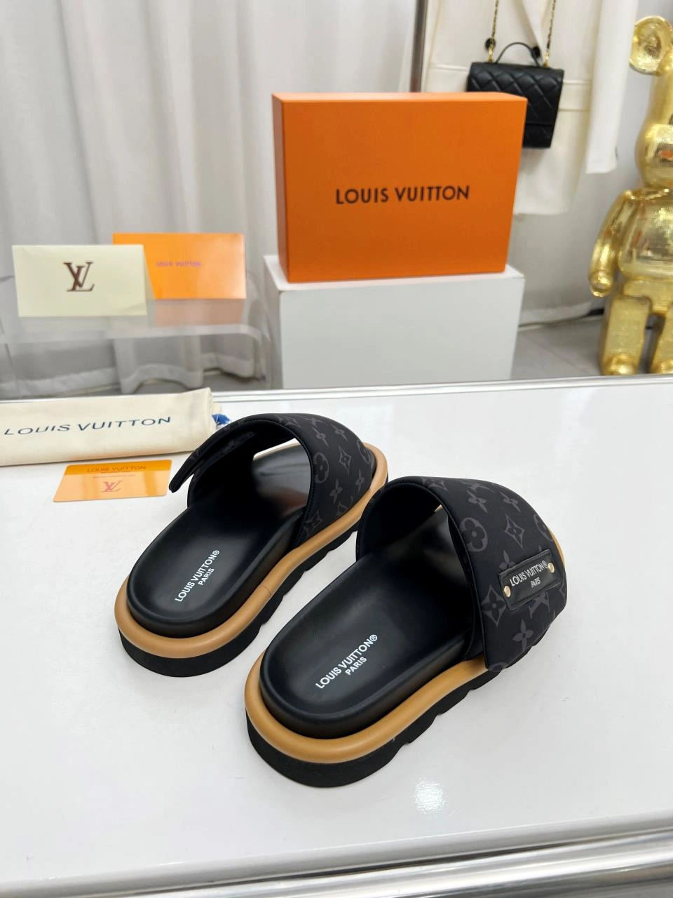 Men Women L*ouis V*uitton Top Sandals CP 20230609- WaterResistant 3953
