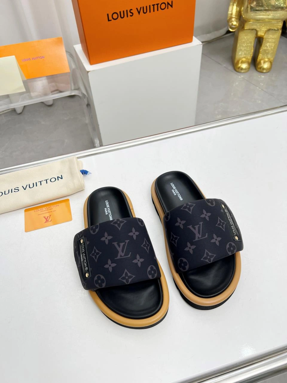 Men Women L*ouis V*uitton Top Sandals CP 20230609- WaterResistant 3953