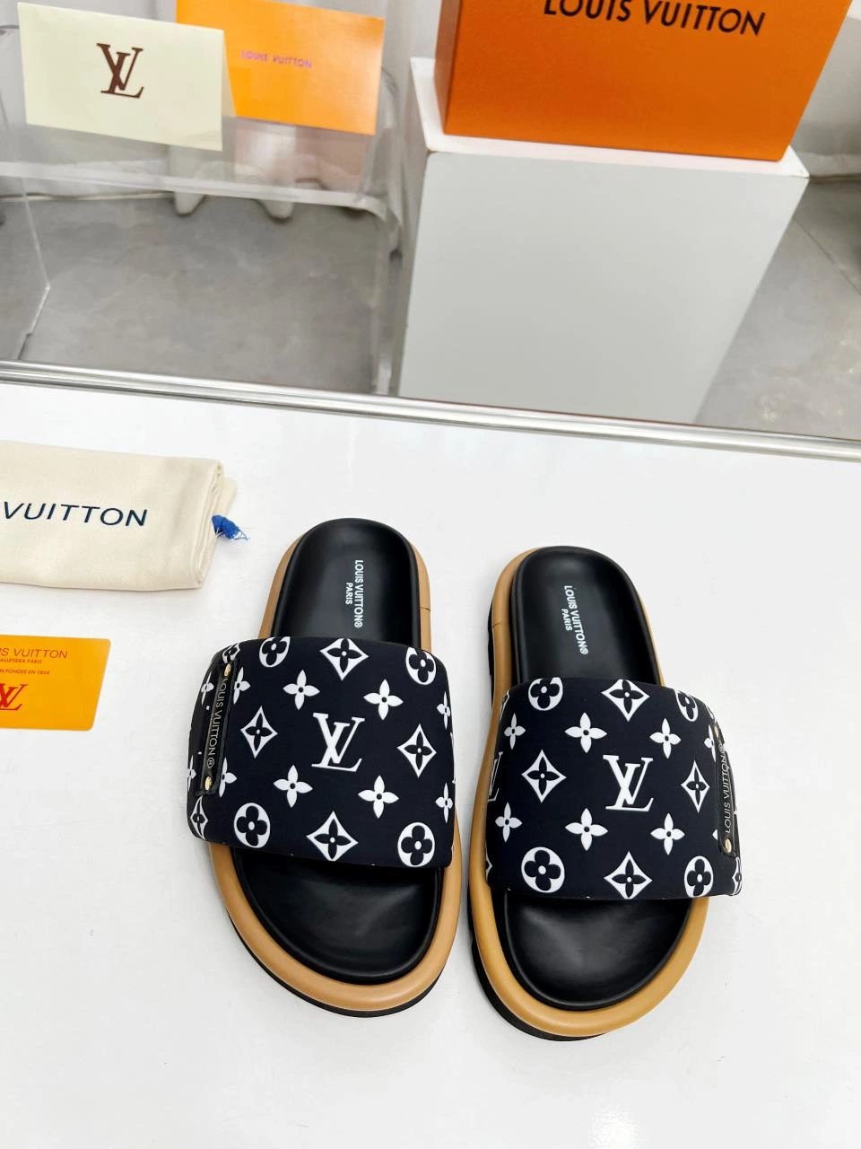 Affordable Men Women L*ouis V*uitton Top Sandals CP 20230609- 3952