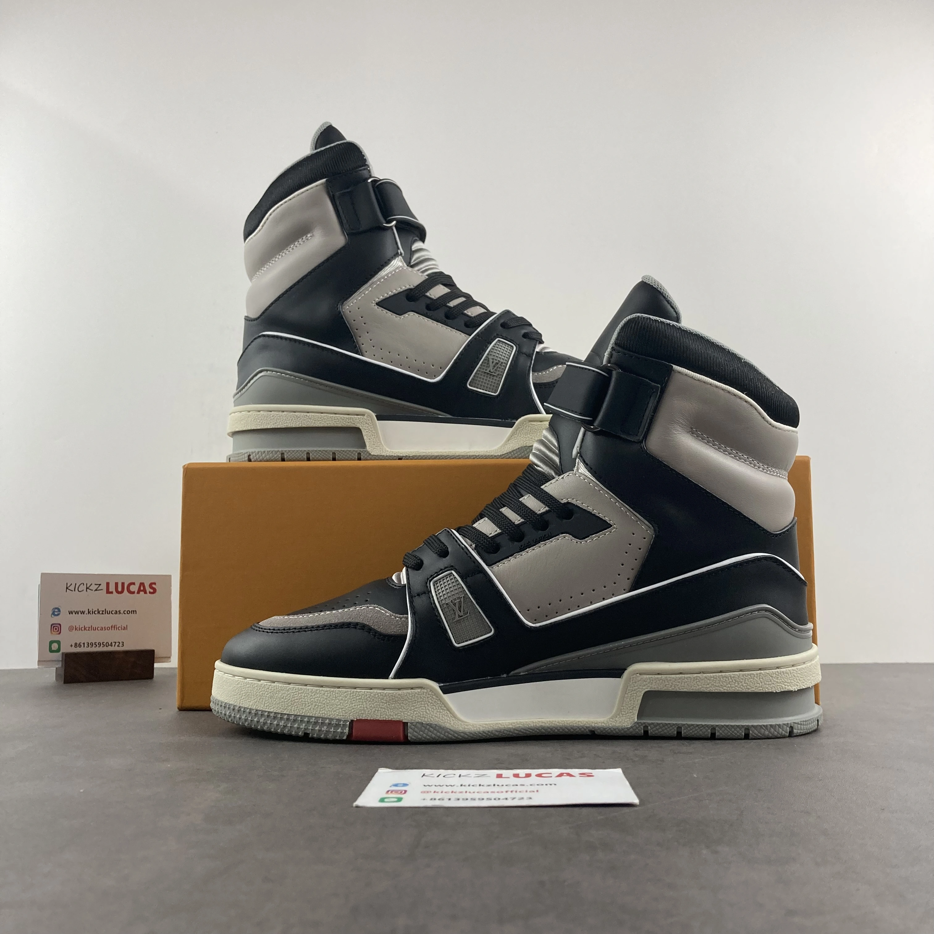 Men Women L*ouis V*uitton Top Sneaker High RR20231009- Vibrant 3924