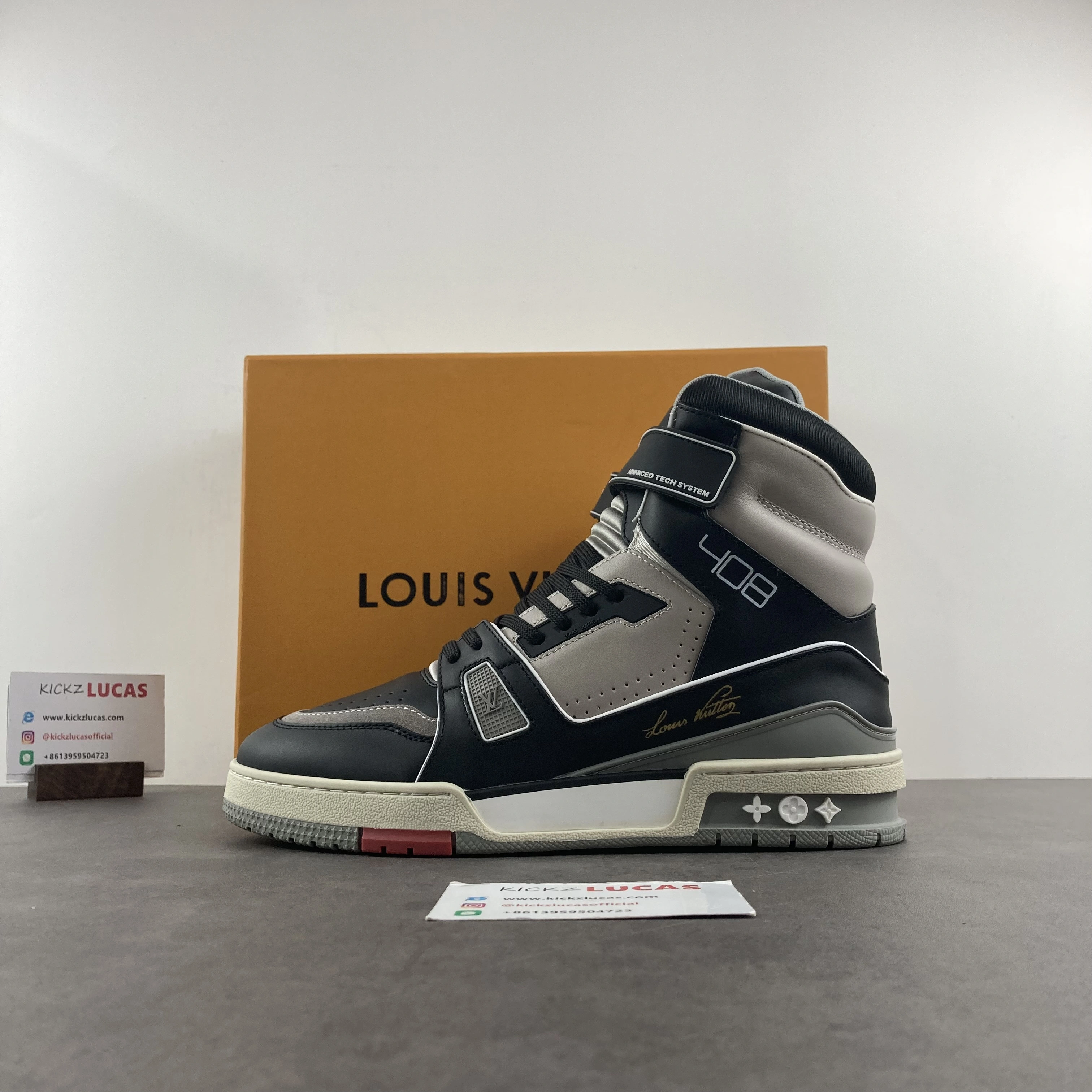 Men Women L*ouis V*uitton Top Sneaker High RR20231009- Vibrant 3924