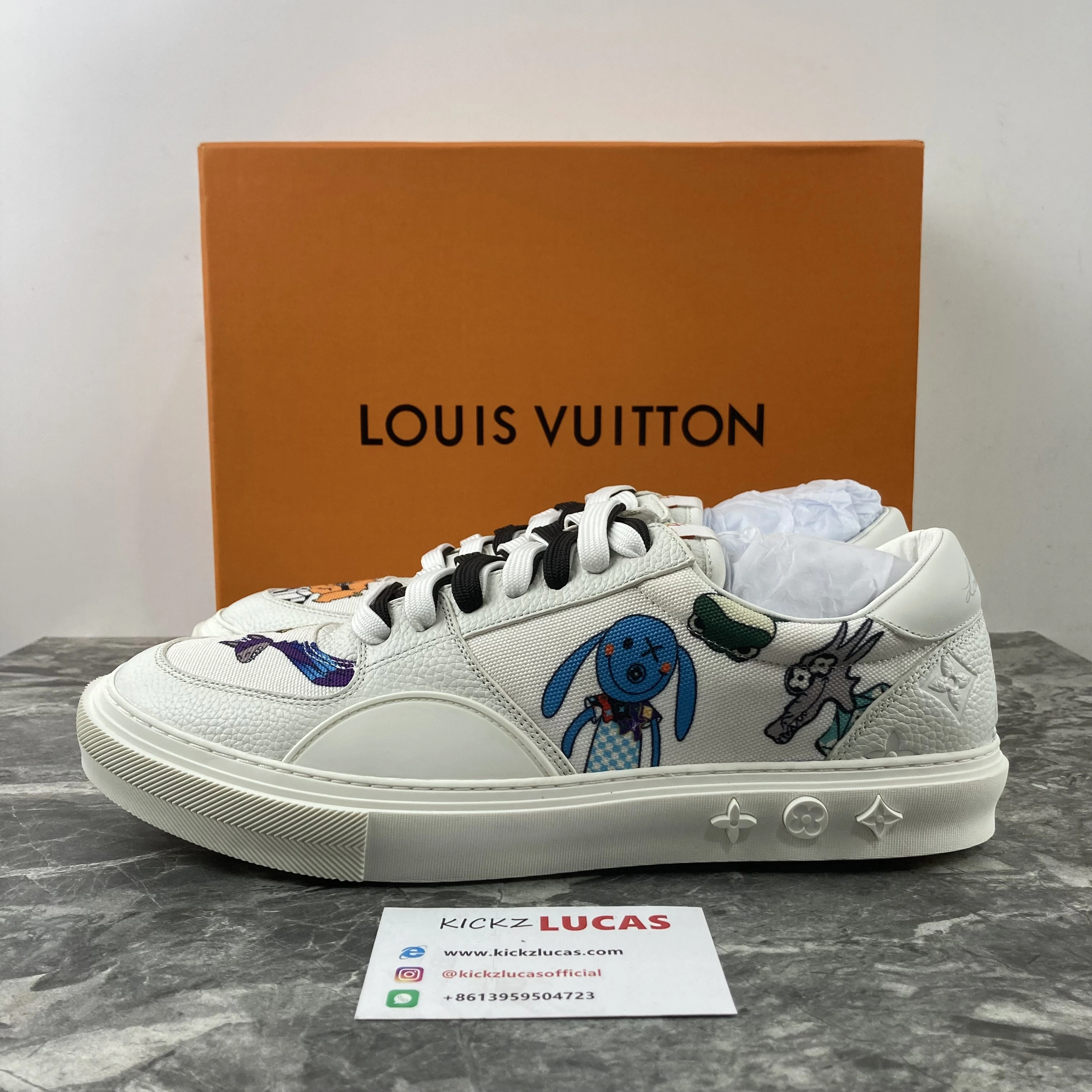 EasyMatch Men Women L*ouis V*uitton Top Sneakers 221023- 4131
