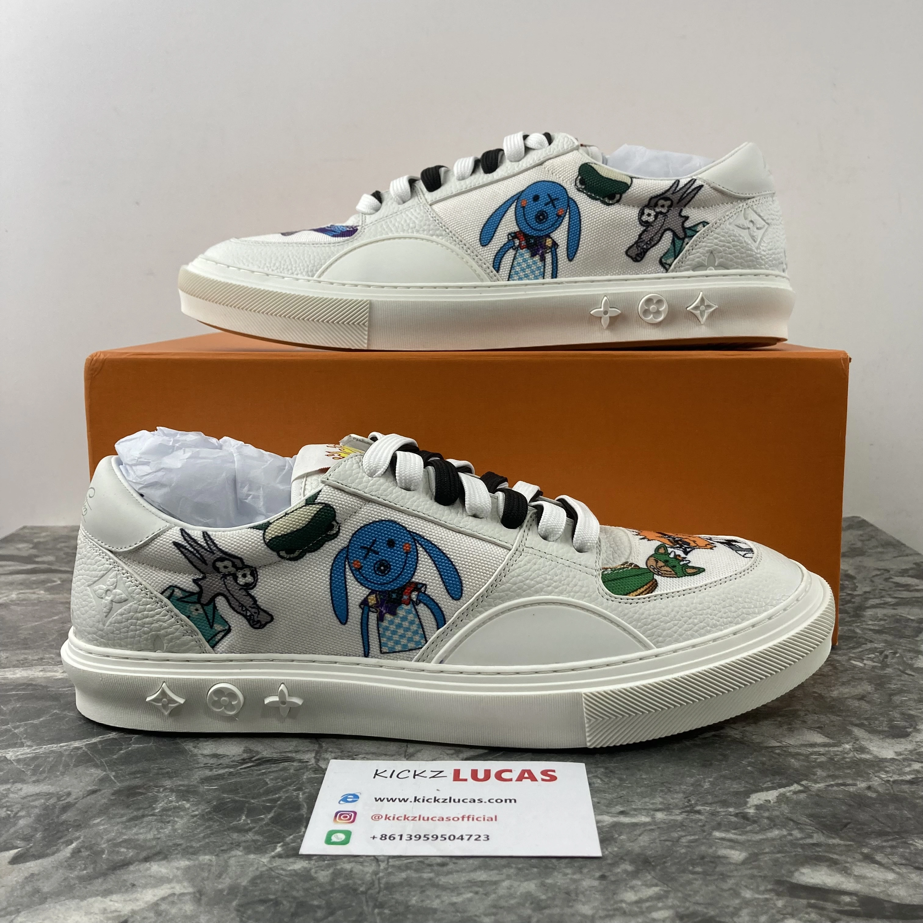 EasyMatch Men Women L*ouis V*uitton Top Sneakers 221023- 4131