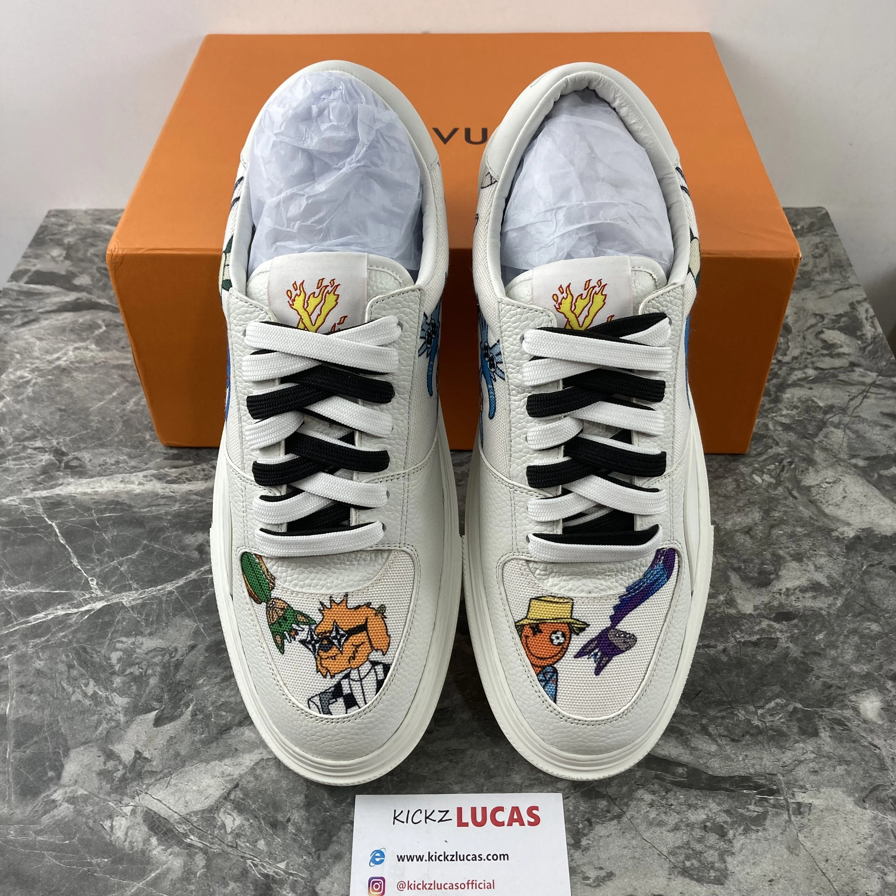 EasyMatch Men Women L*ouis V*uitton Top Sneakers 221023- 4131