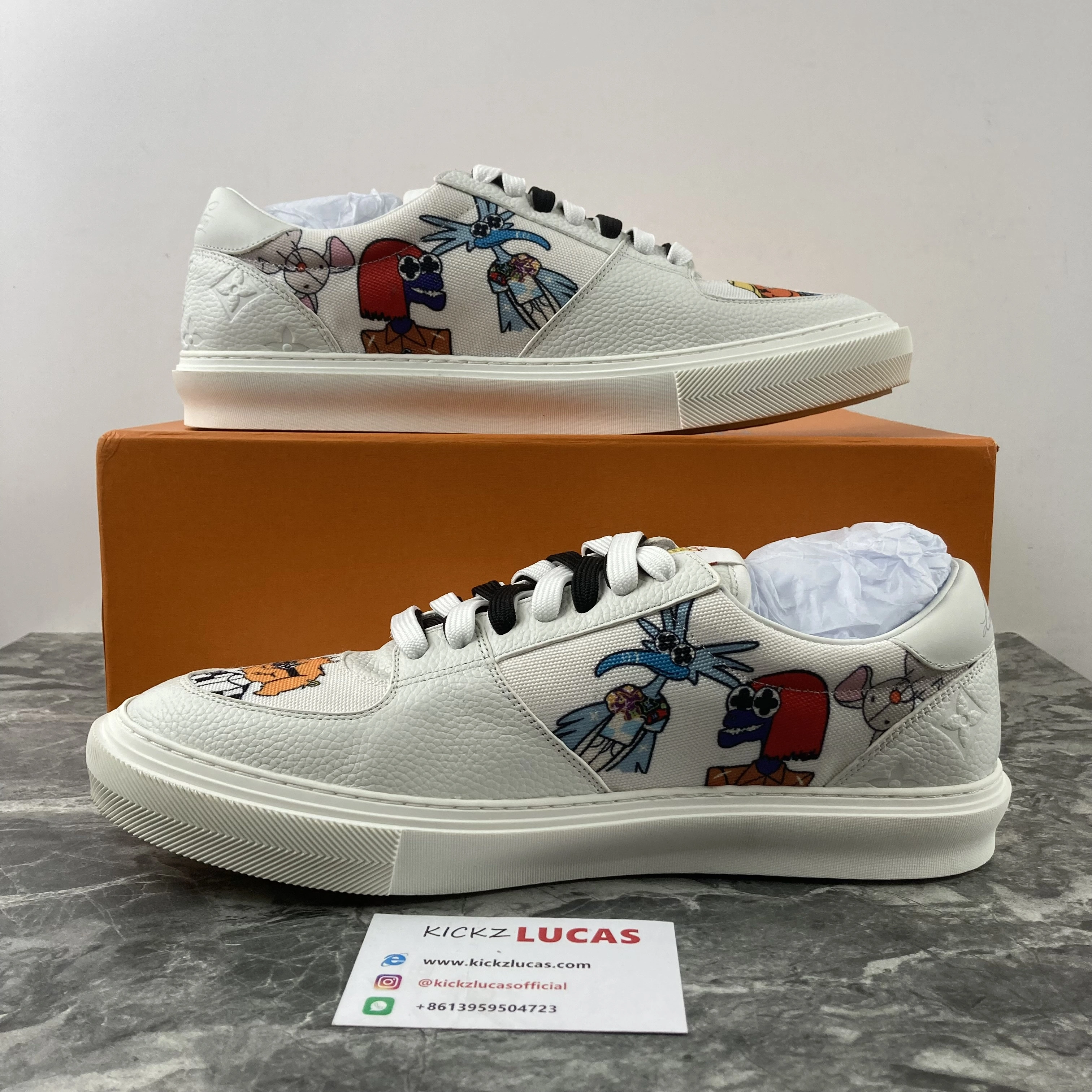 EasyMatch Men Women L*ouis V*uitton Top Sneakers 221023- 4131