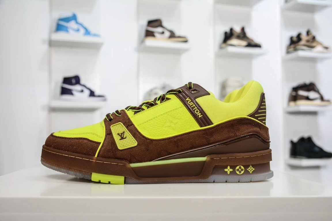 Men Women L*ouis V*uitton Top Sneakers Neat 4169