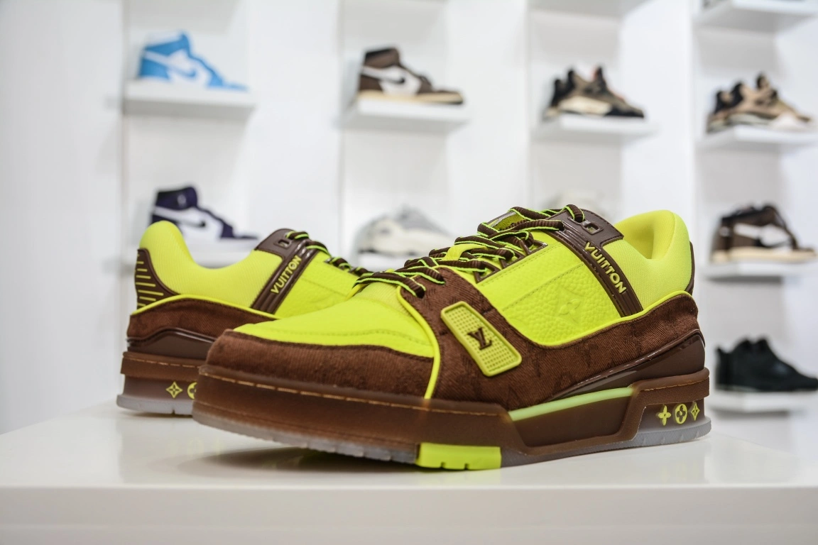 Men Women L*ouis V*uitton Top Sneakers Neat 4169