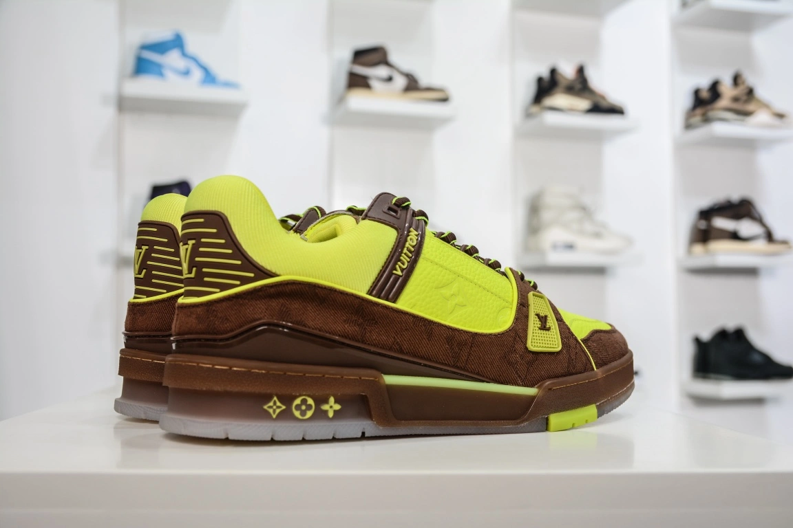 Men Women L*ouis V*uitton Top Sneakers Neat 4169