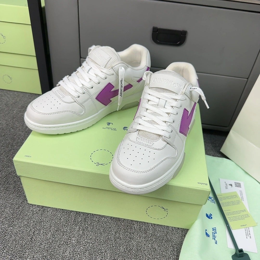 Men Women O*ff W*hite Out Of Office Sneakers Low Tops CP 20230608- Breathable 5510