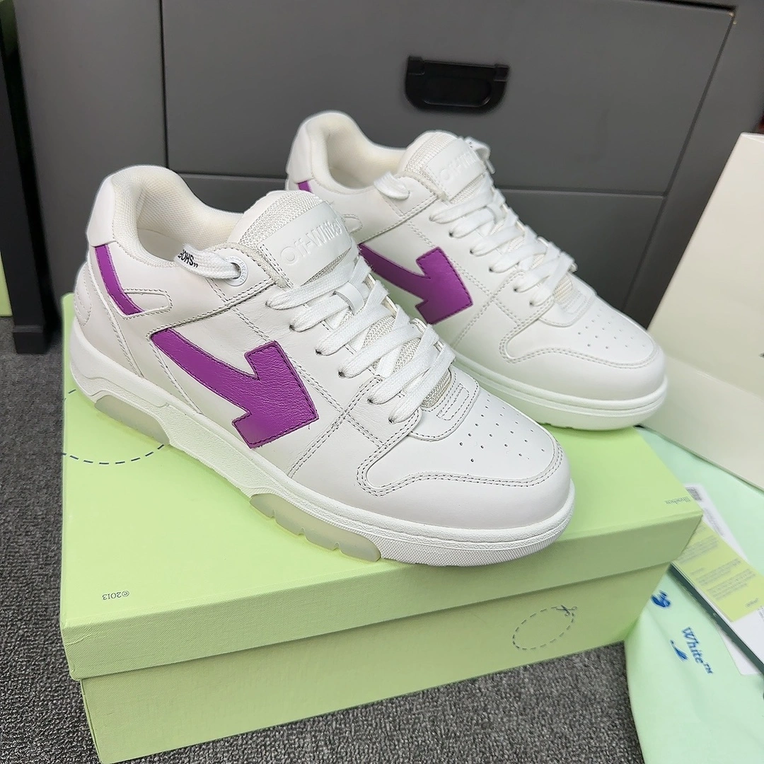 Men Women O*ff W*hite Out Of Office Sneakers Low Tops CP 20230608- Breathable 5510