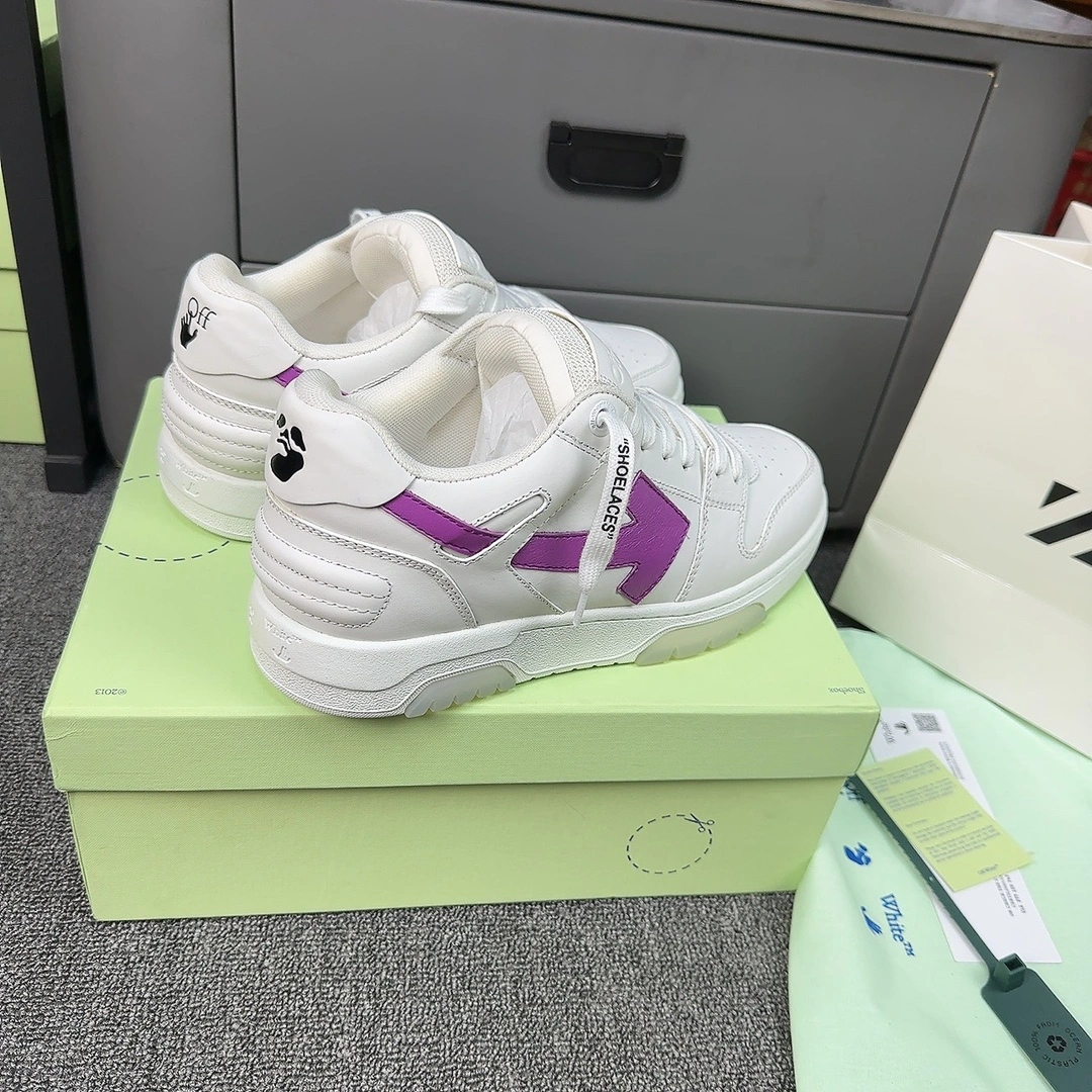 Men Women O*ff W*hite Out Of Office Sneakers Low Tops CP 20230608- Breathable 5510