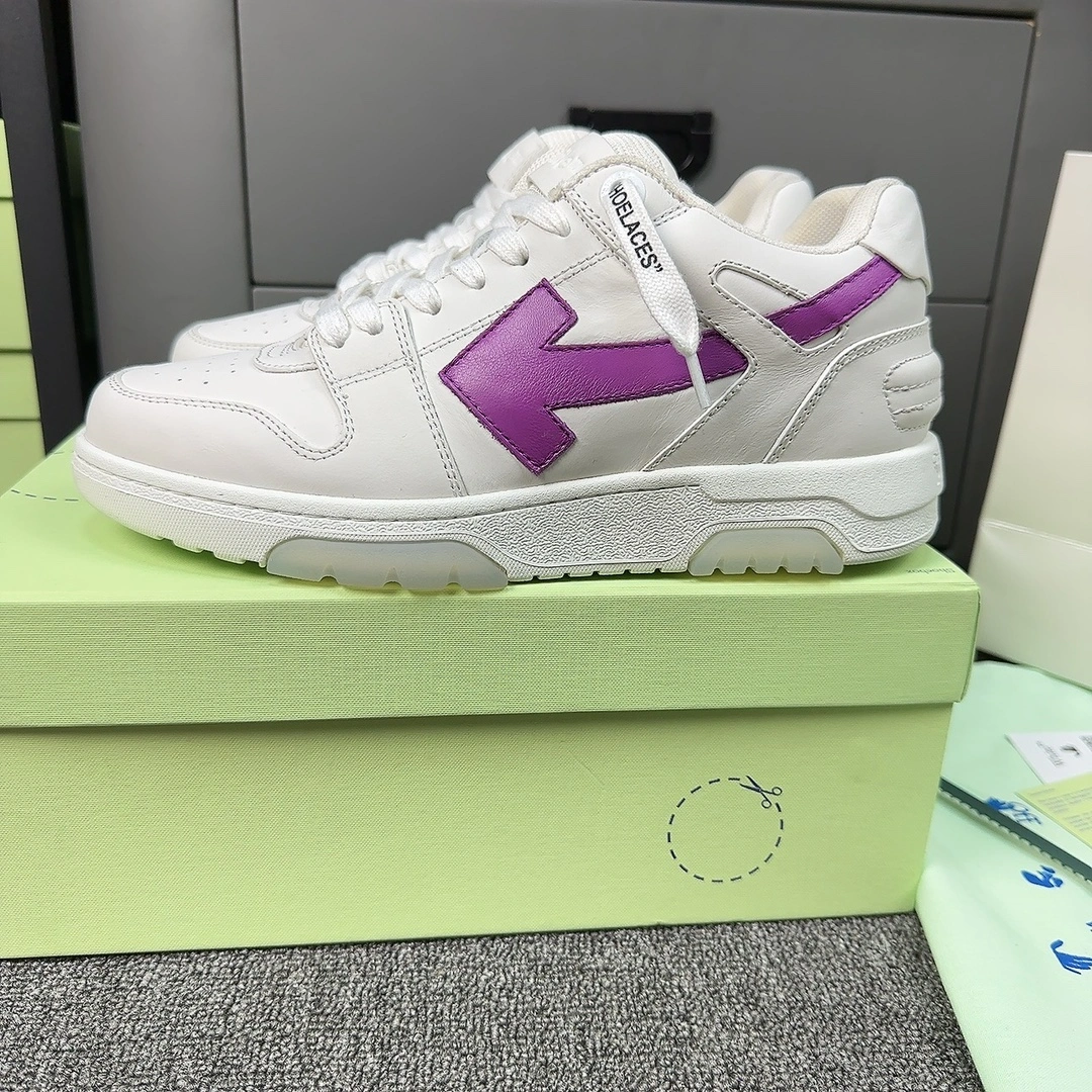 Men Women O*ff W*hite Out Of Office Sneakers Low Tops CP 20230608- Breathable 5510