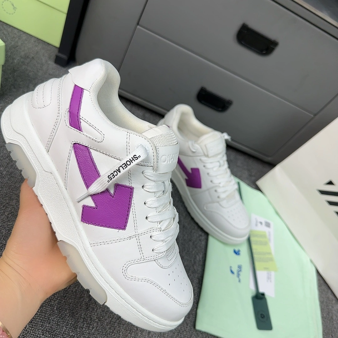 Men Women O*ff W*hite Out Of Office Sneakers Low Tops CP 20230608- Breathable 5510