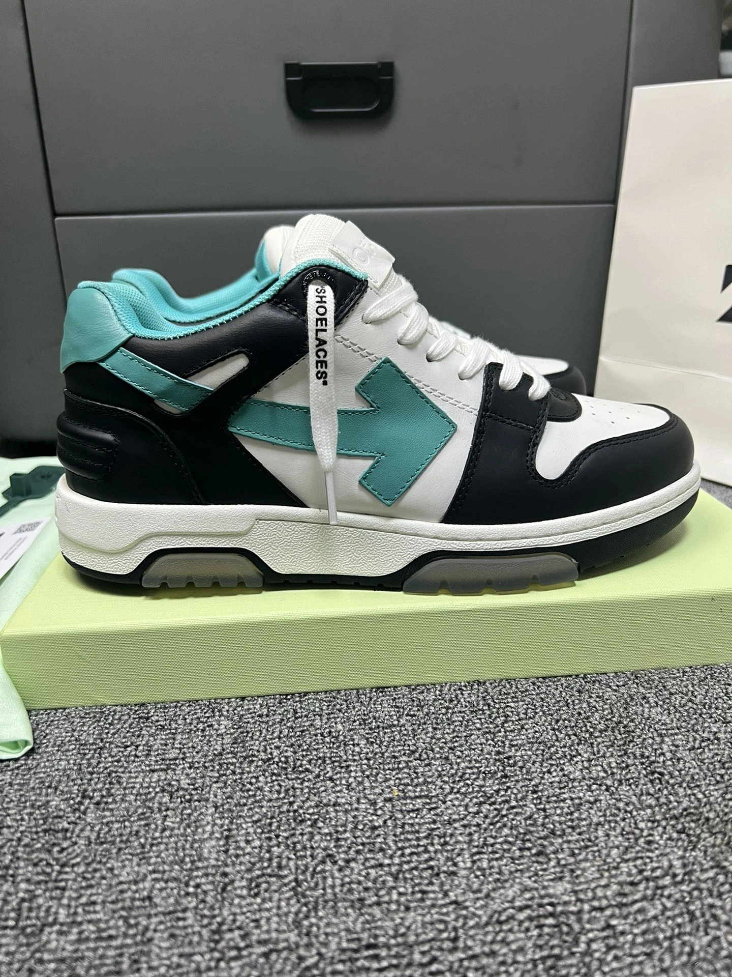 OnTrend Men Women O*ff W*hite Out Of Office Sneakers Low Tops CP 20230609- 5503