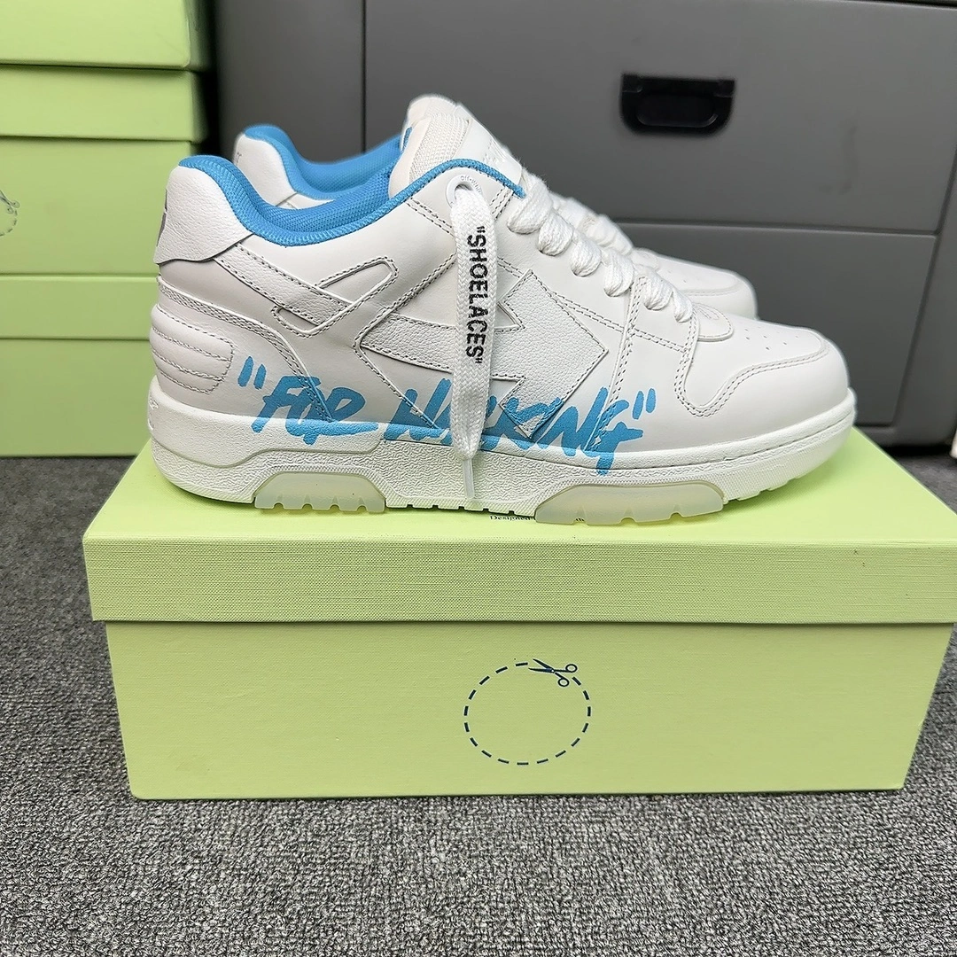 WrinkleFree Men Women O*ff W*hite Out Of Office Sneakers Low Tops CP 20230609- 5501
