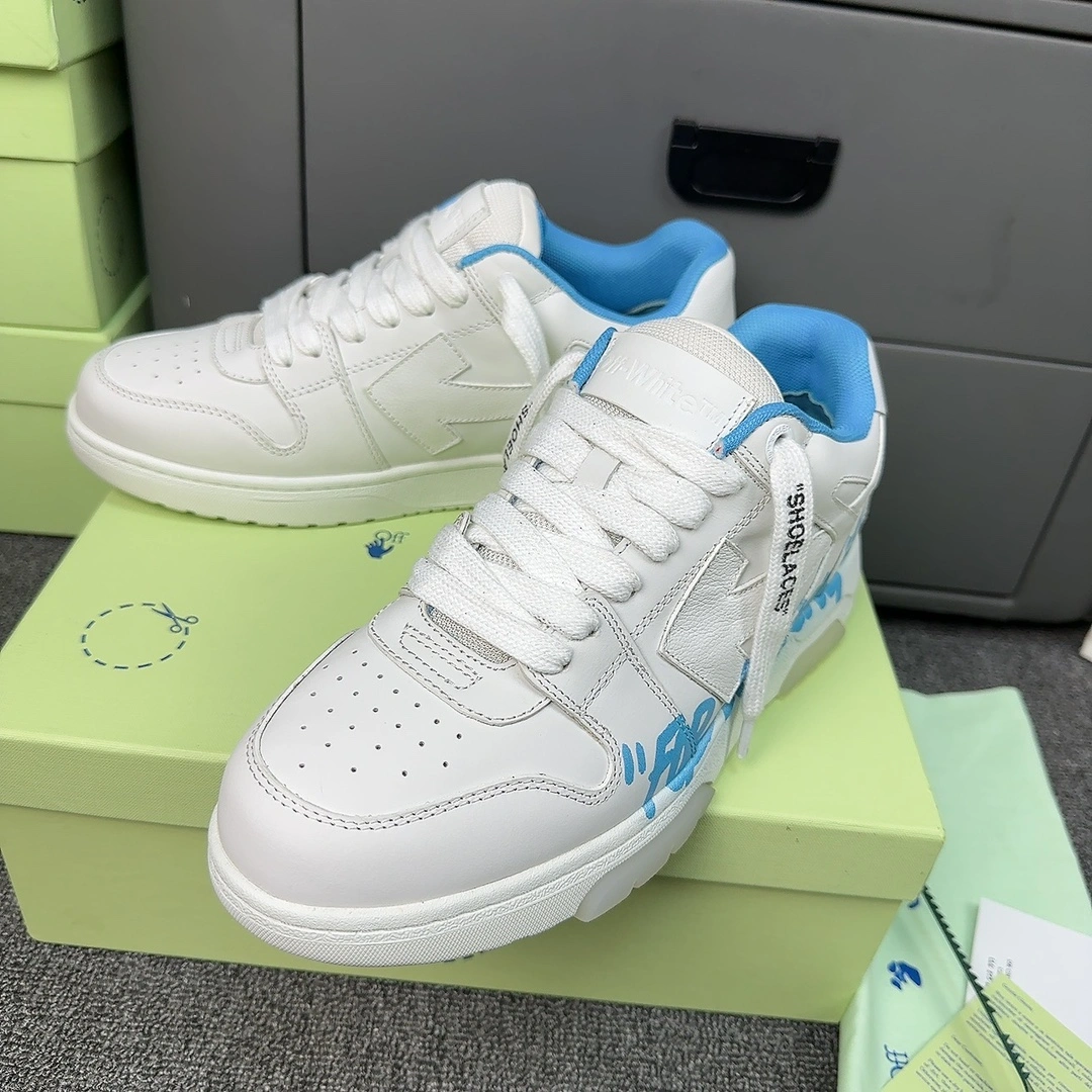 WrinkleFree Men Women O*ff W*hite Out Of Office Sneakers Low Tops CP 20230609- 5501