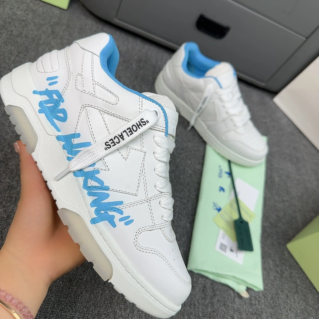 WrinkleFree Men Women O*ff W*hite Out Of Office Sneakers Low Tops CP 20230609- 5501