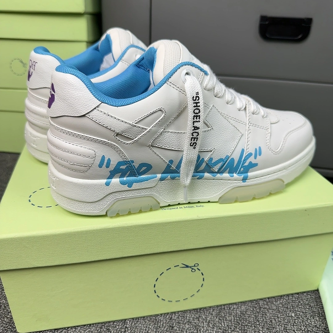 WrinkleFree Men Women O*ff W*hite Out Of Office Sneakers Low Tops CP 20230609- 5501