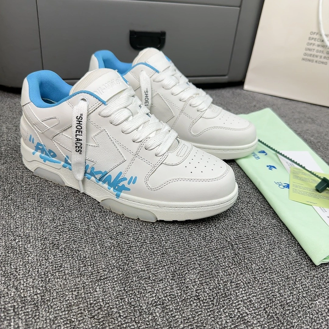WrinkleFree Men Women O*ff W*hite Out Of Office Sneakers Low Tops CP 20230609- 5501