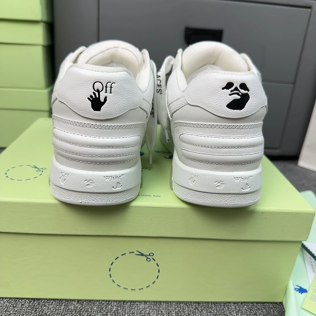 Men Women O*ff W*hite Out Of Office Sneakers Low Tops CP 20230609- Sleek 5500