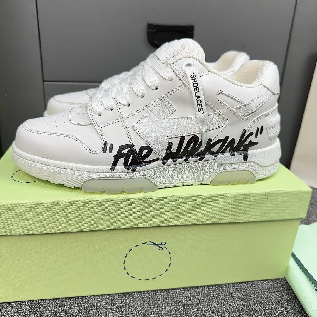 SmoothTexture Men Women O*ff W*hite Out Of Office Sneakers Low Tops CP 20230609- 5498