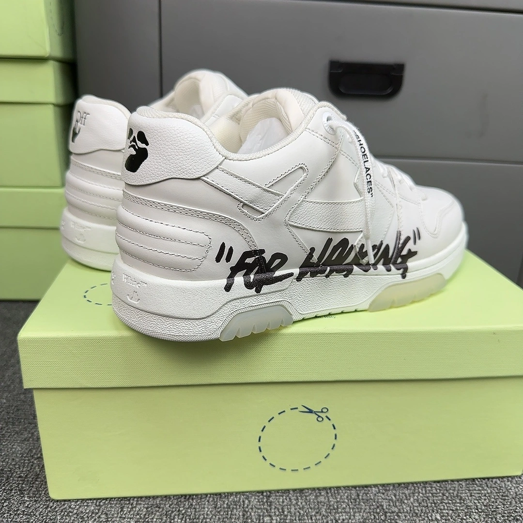 SmoothTexture Men Women O*ff W*hite Out Of Office Sneakers Low Tops CP 20230609- 5498