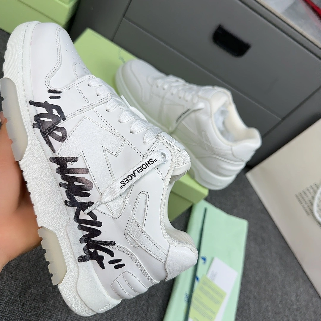 SmoothTexture Men Women O*ff W*hite Out Of Office Sneakers Low Tops CP 20230609- 5498