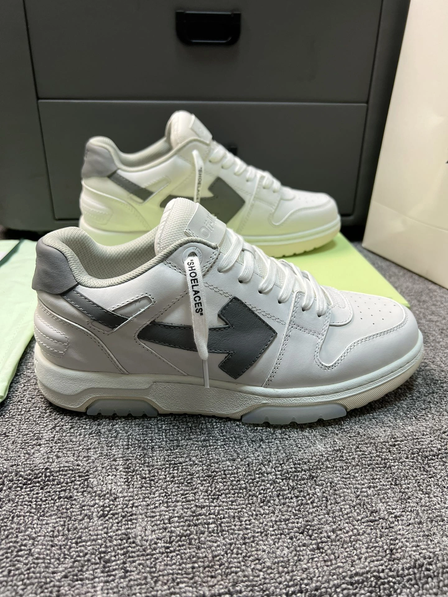 Reliable Men Women O*ff W*hite Out Of Office Sneakers Low Tops CP 20230612- 5497