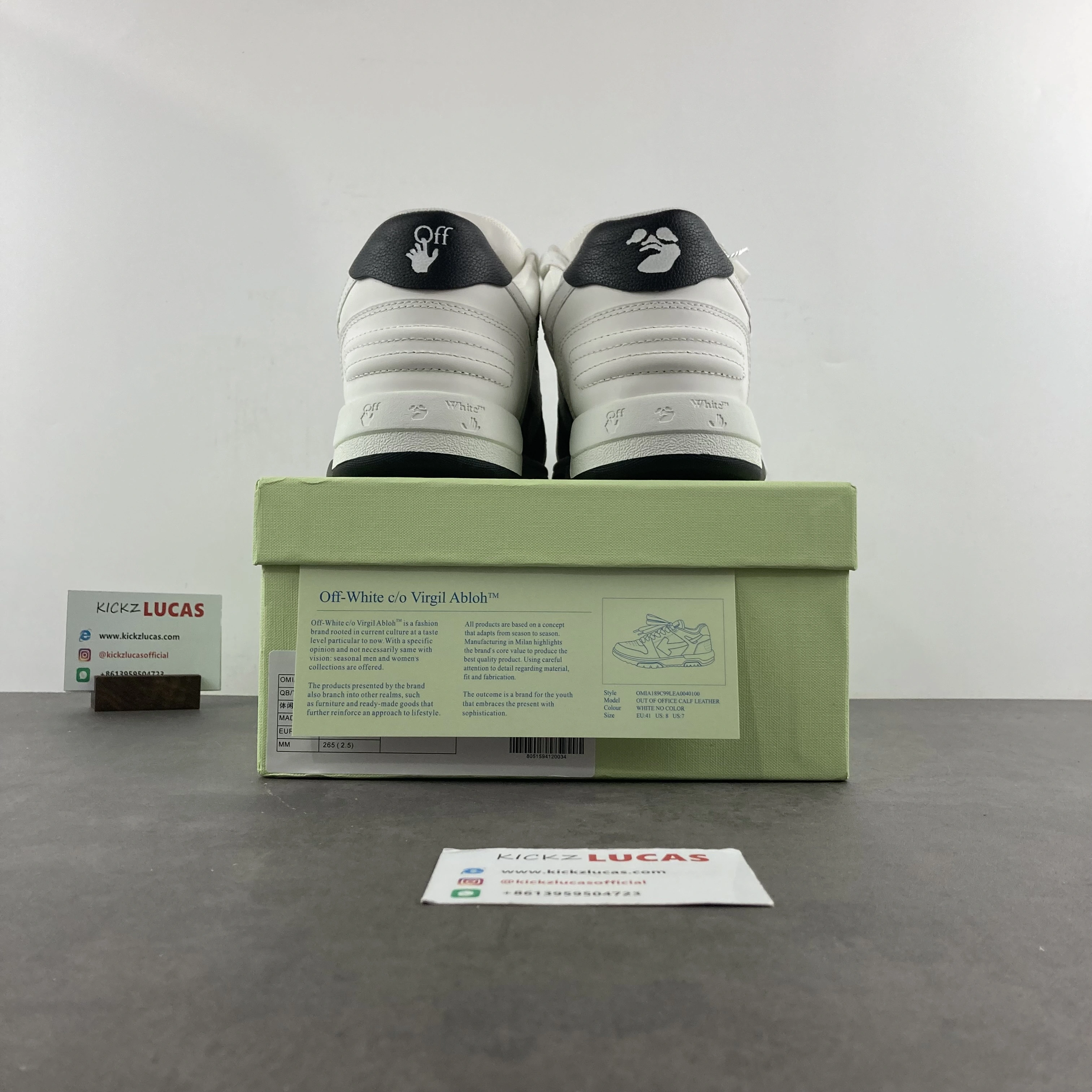 Compact Men Women O*ff W*hite Out Of Office Sneakers Low Tops CP 20230612- 5493