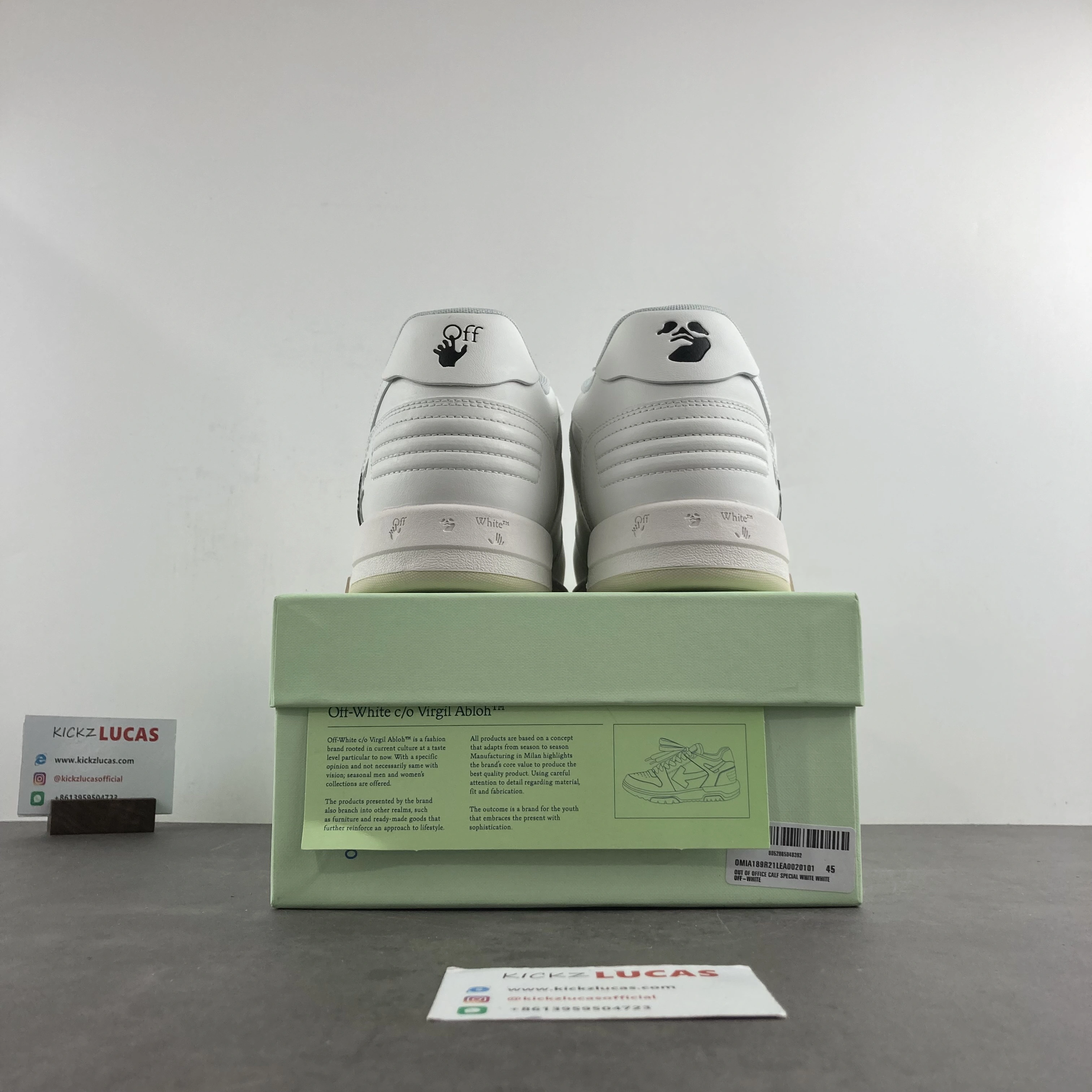 MoistureWicking Men Women O*ff W*hite Out Of Office Sneakers Low Tops CP 20230708- 5480