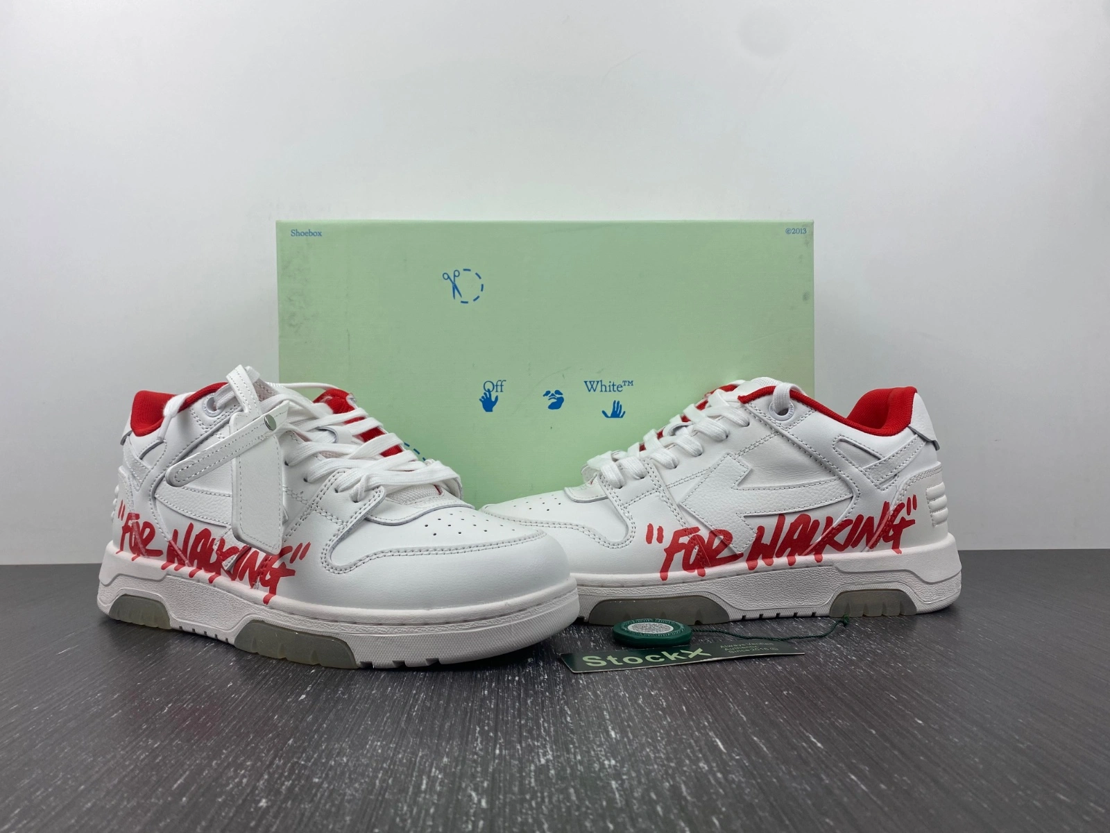 ZipUp Men Women O*ff W*hite Out Of Office Sneakers Low Tops MK 20230619 - 5485