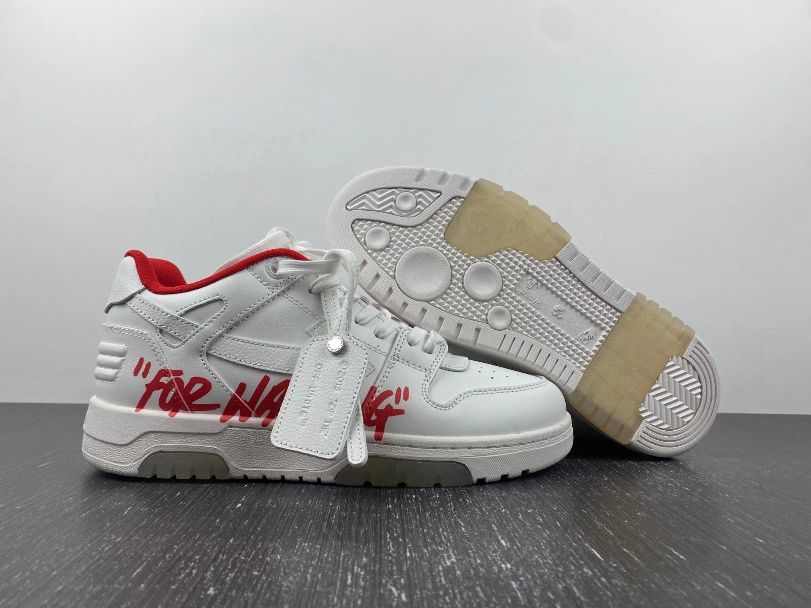 ZipUp Men Women O*ff W*hite Out Of Office Sneakers Low Tops MK 20230619 - 5485
