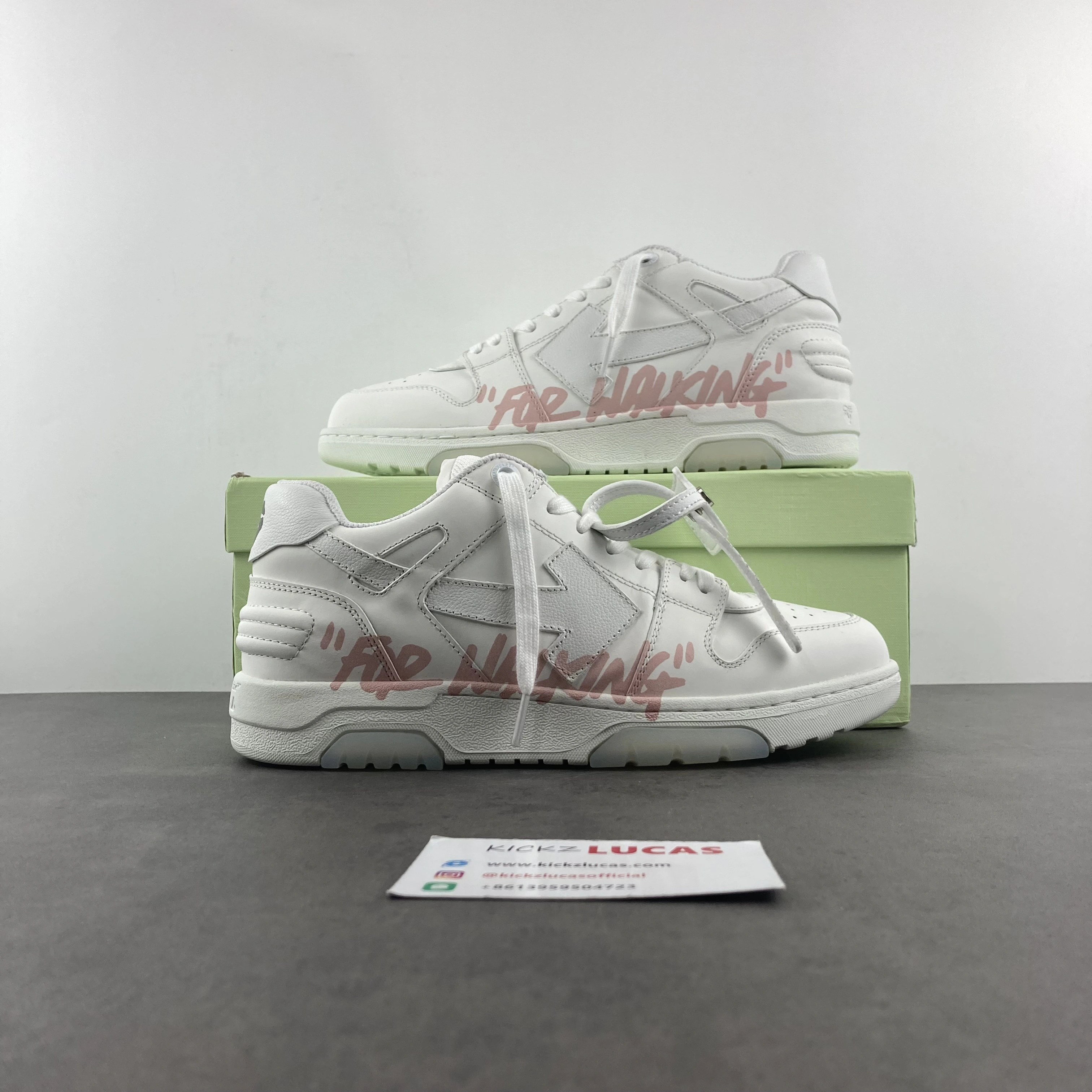 Bright Men Women O*ff W*hite Out Of Office Sneakers Low Tops MK 20230724- 5477