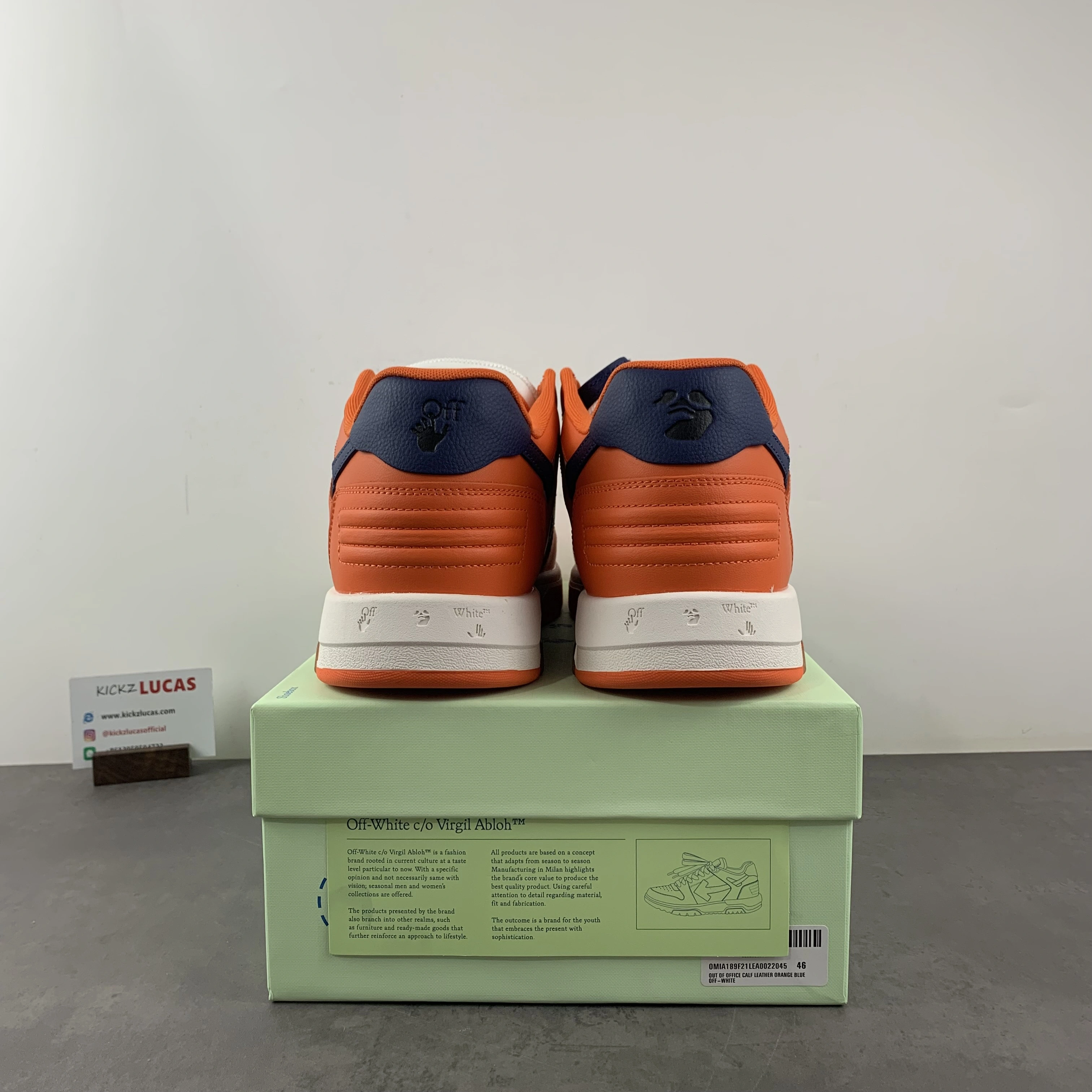 Breathable Men Women O*ff W*hite Out Of Office Sneakers Low Tops MK 20230905- 5466