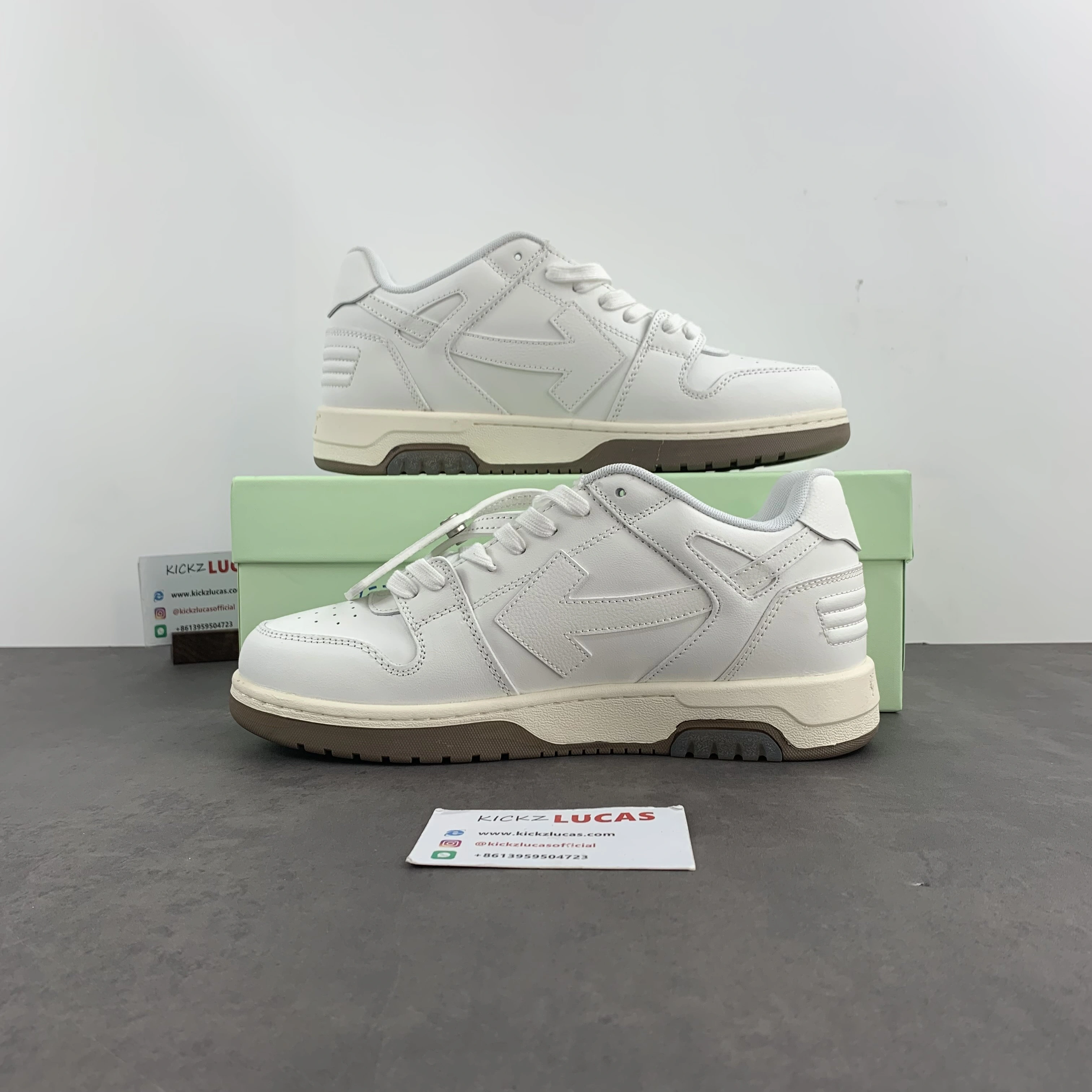 FashionForward Men Women O*ff W*hite Out Of Office Sneakers Low Tops MK 20230905- 5468