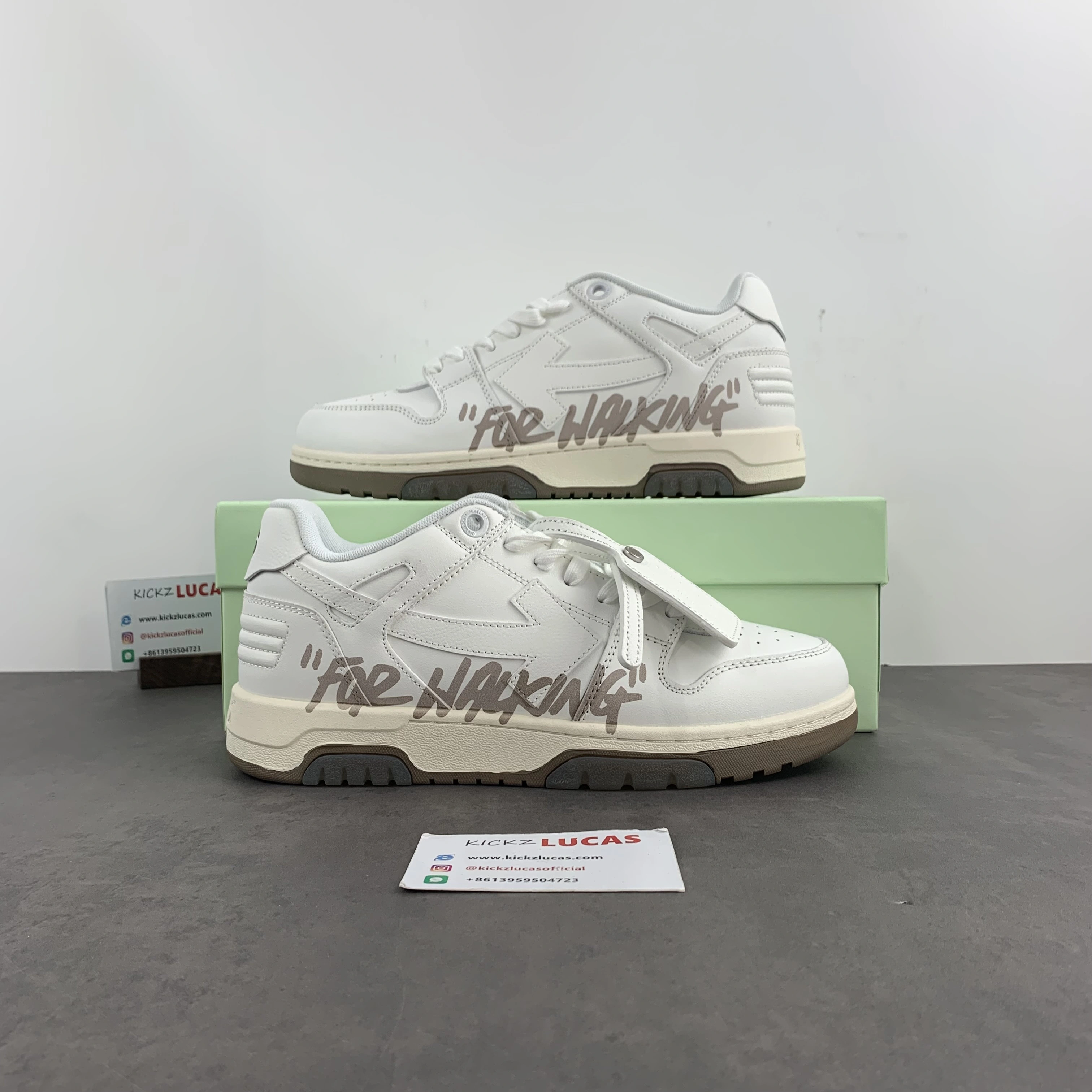 FashionForward Men Women O*ff W*hite Out Of Office Sneakers Low Tops MK 20230905- 5468