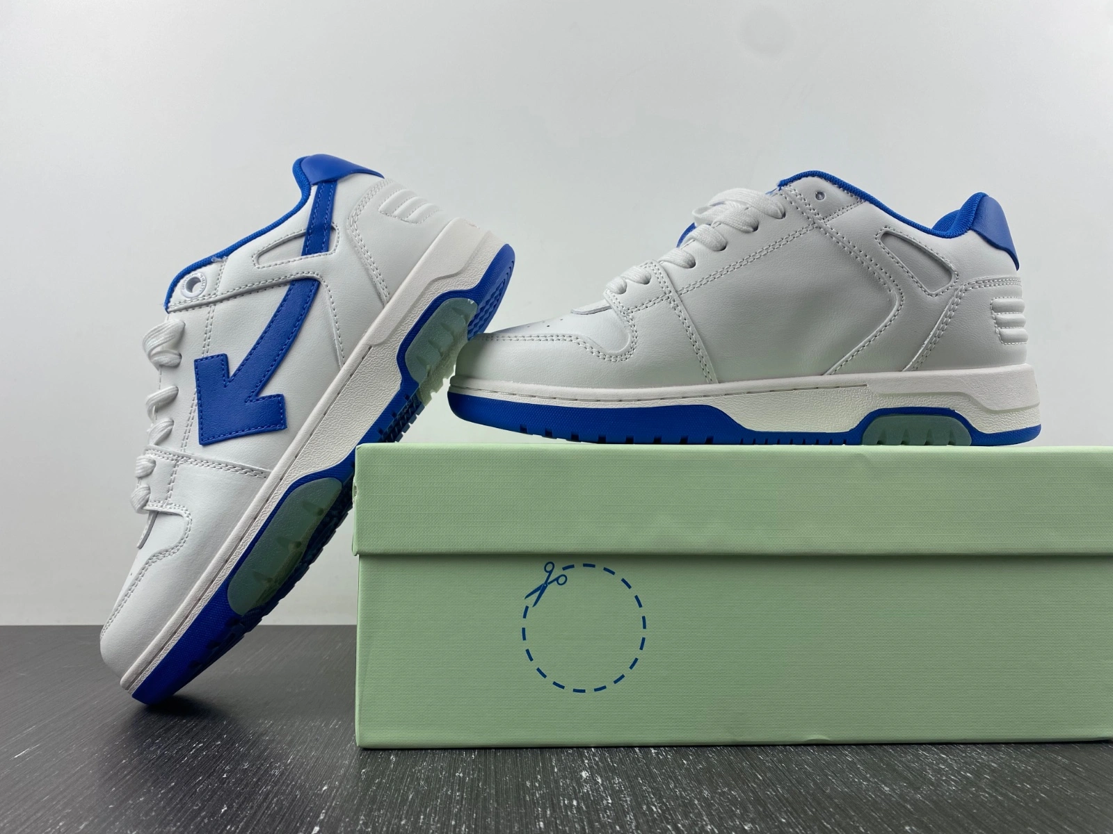 Men Women O*ff W*hite Out Of Office Sneakers Low Tops MK 20230906- Neat 5465