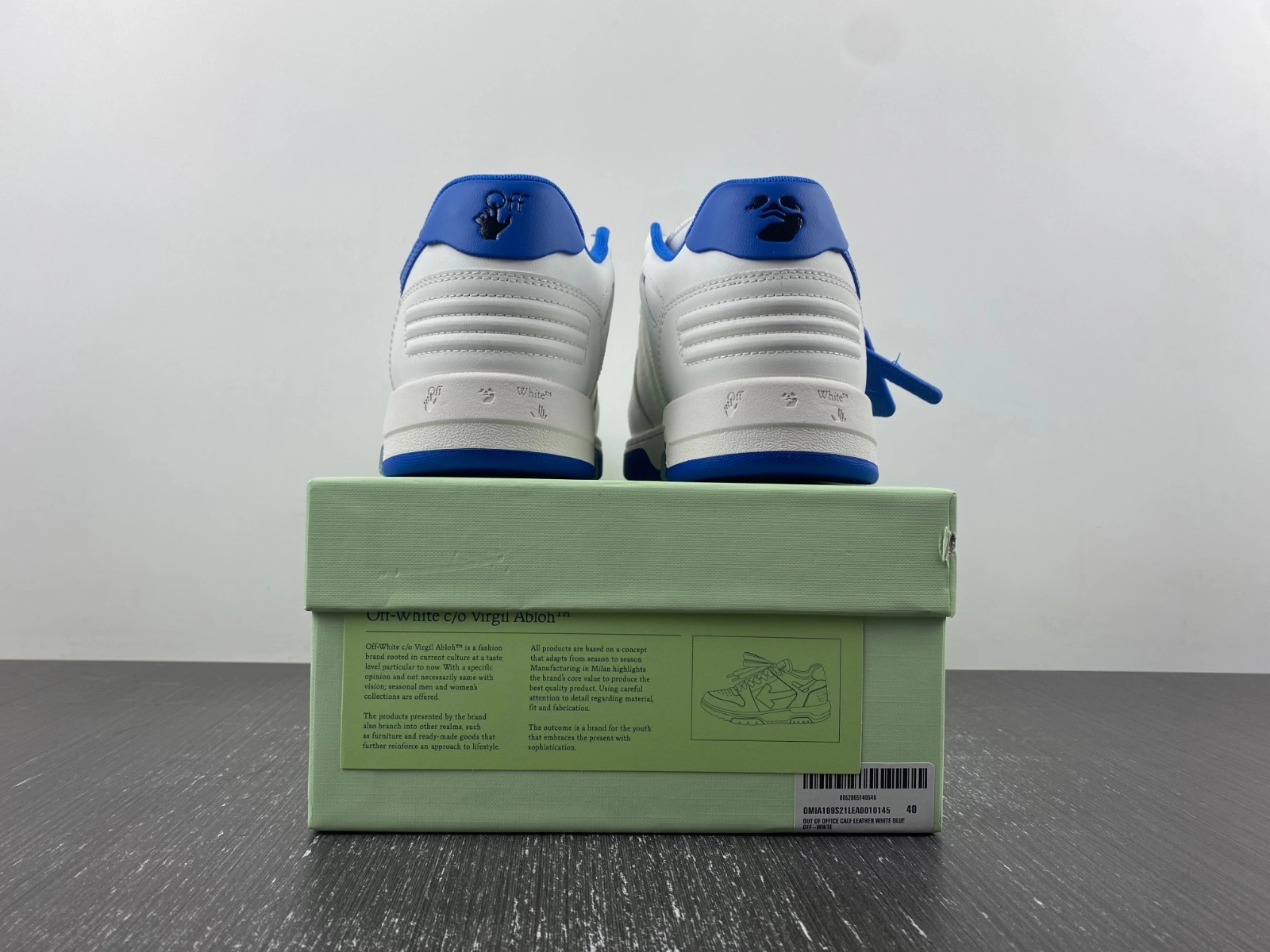 Men Women O*ff W*hite Out Of Office Sneakers Low Tops MK 20230906- Neat 5465