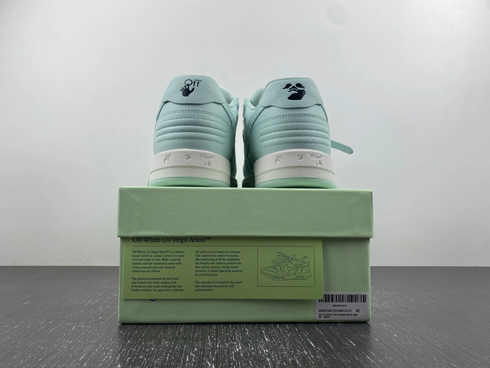 Men Women O*ff W*hite Out Of Office Sneakers Low Tops MK 20230908- Tailored 5462