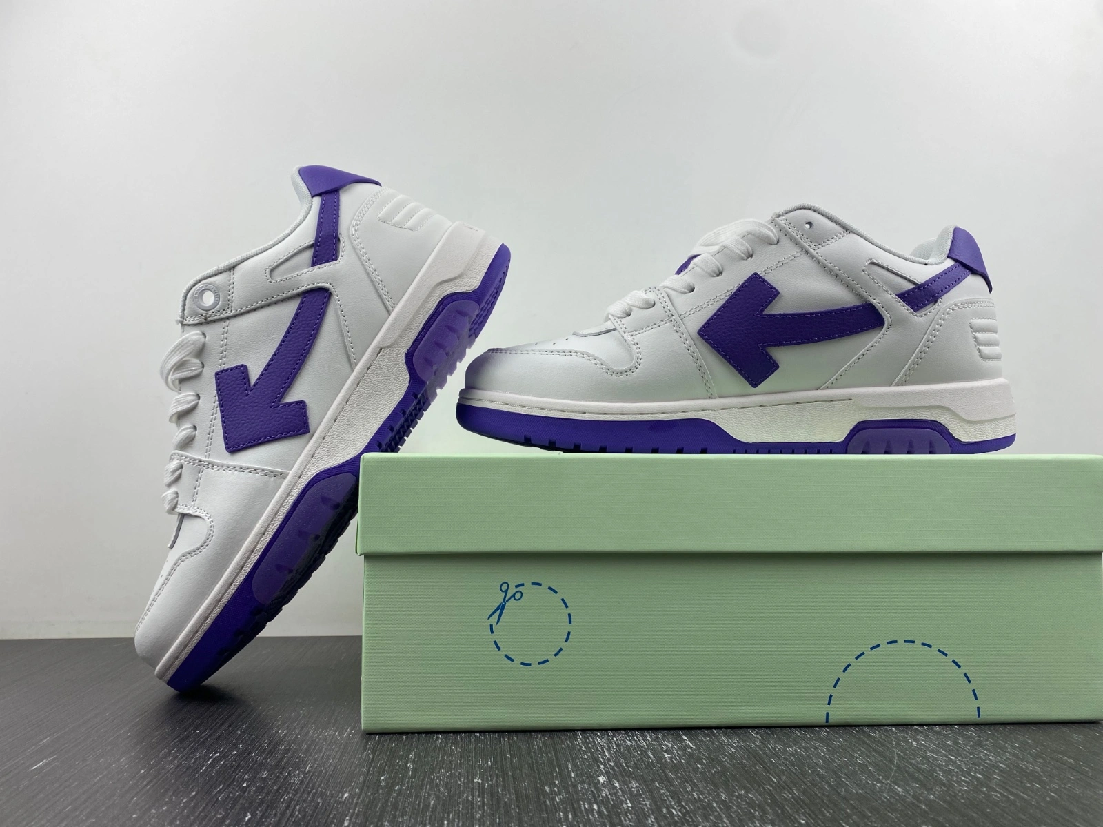 Upgraded Men Women O*ff W*hite Out Of Office Sneakers Low Tops MK 20230908- 5461