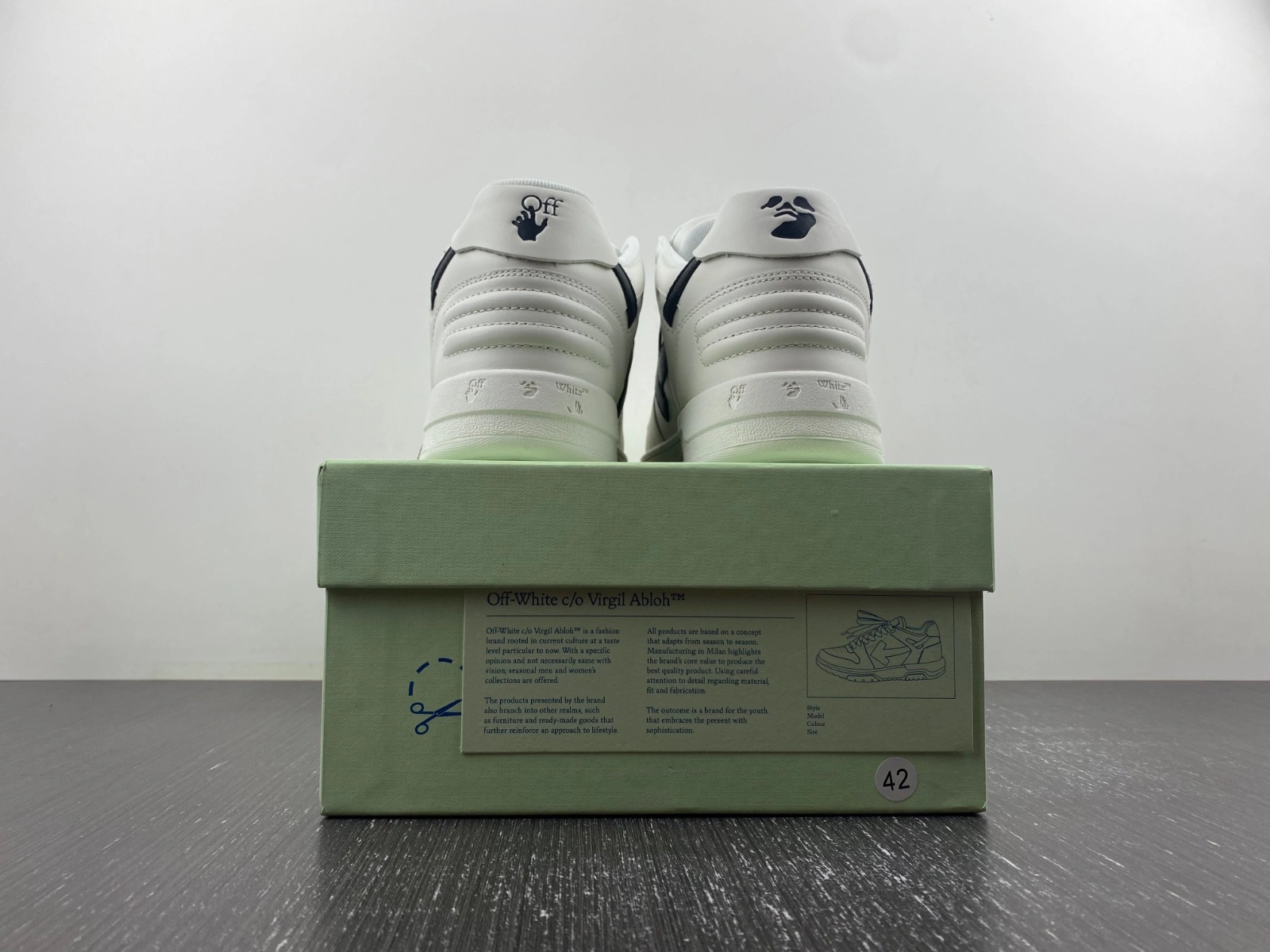 Men Women O*ff W*hite Out Of Office Sneakers Low Tops MK 20230908- Resilient 5458