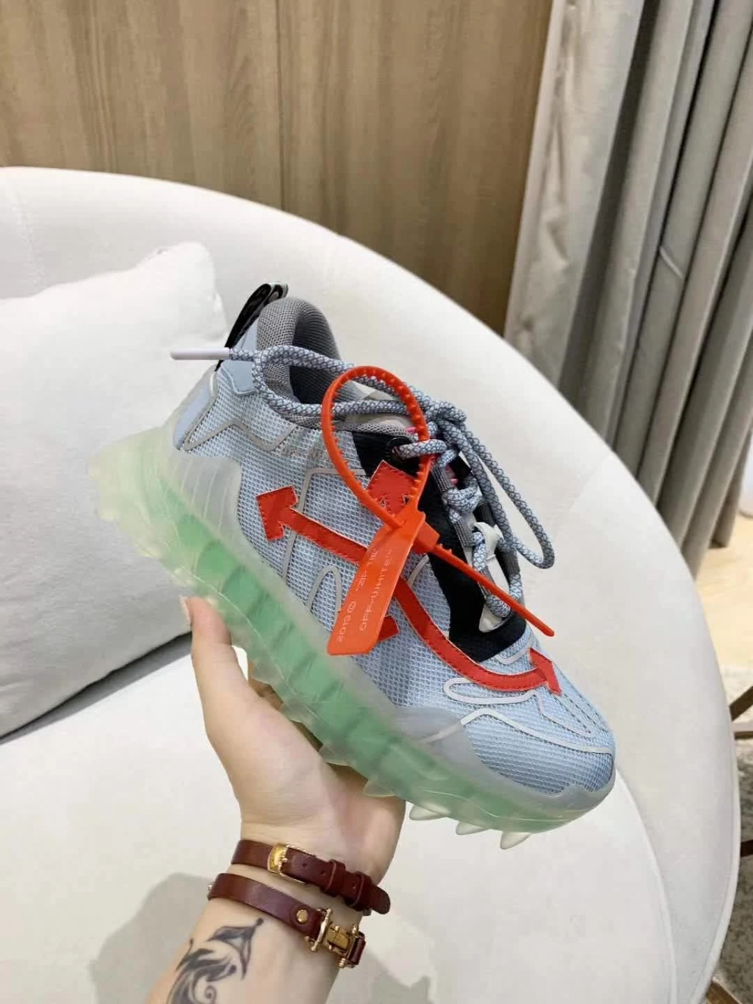 Men Women Off White Sneaker Sophisticated 5534
