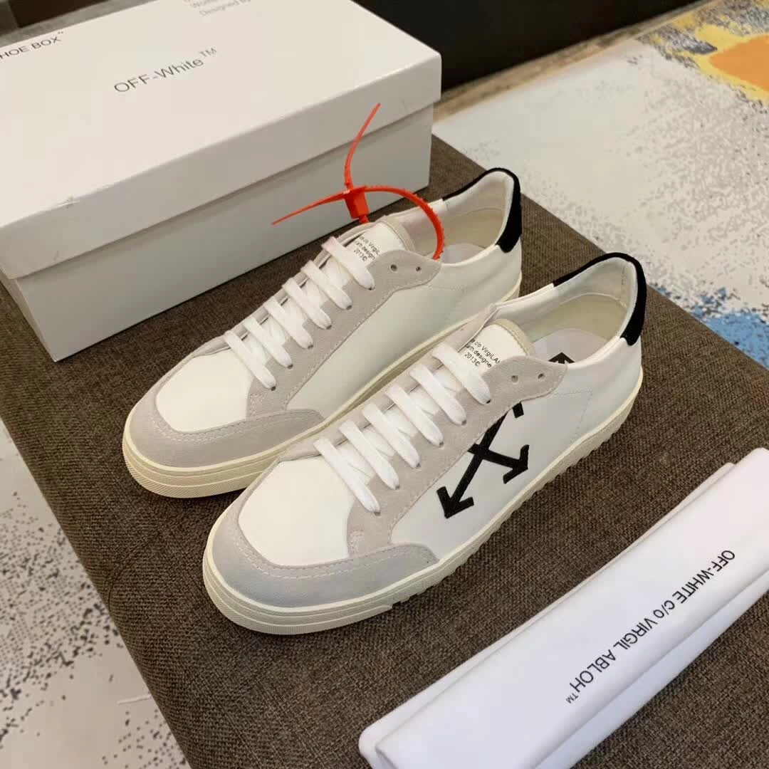 Men Women O*ff W*hite Sneaker Stretchable 5538