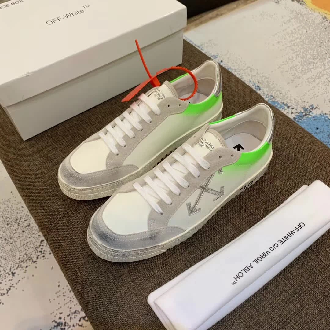 Men Women O*ff W*hite Sneaker Stretchable 5538
