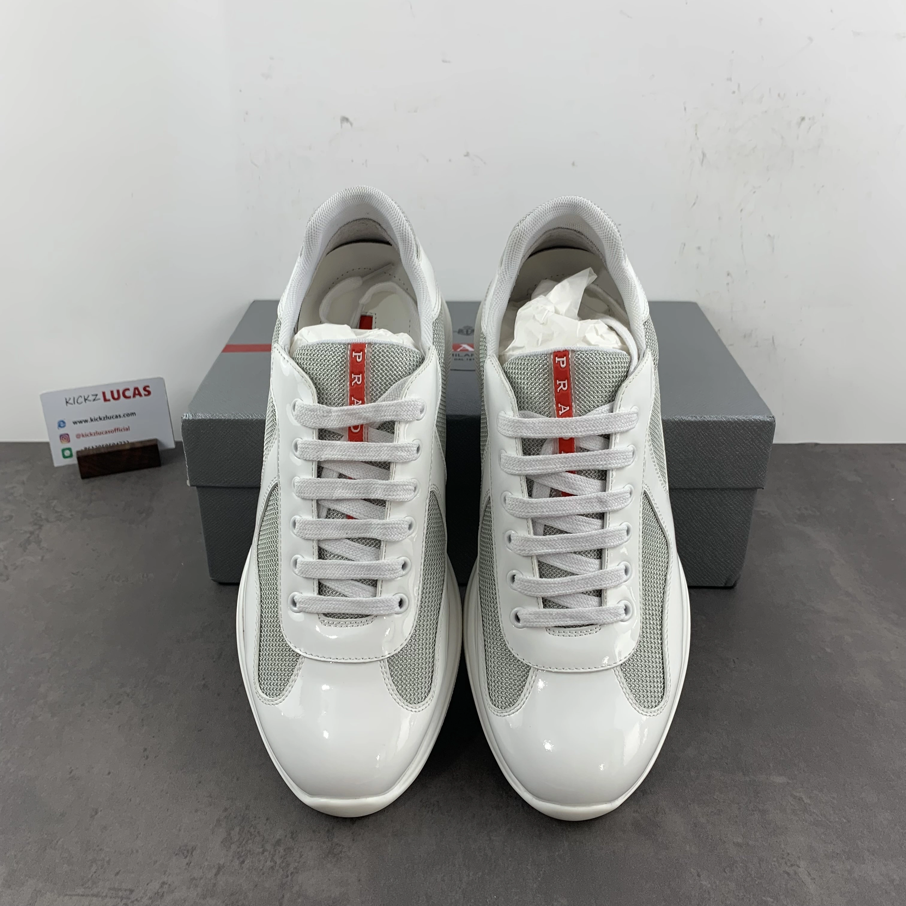 Men Women P*rada Top Sneaker Low RR20240513- Sleek 6373