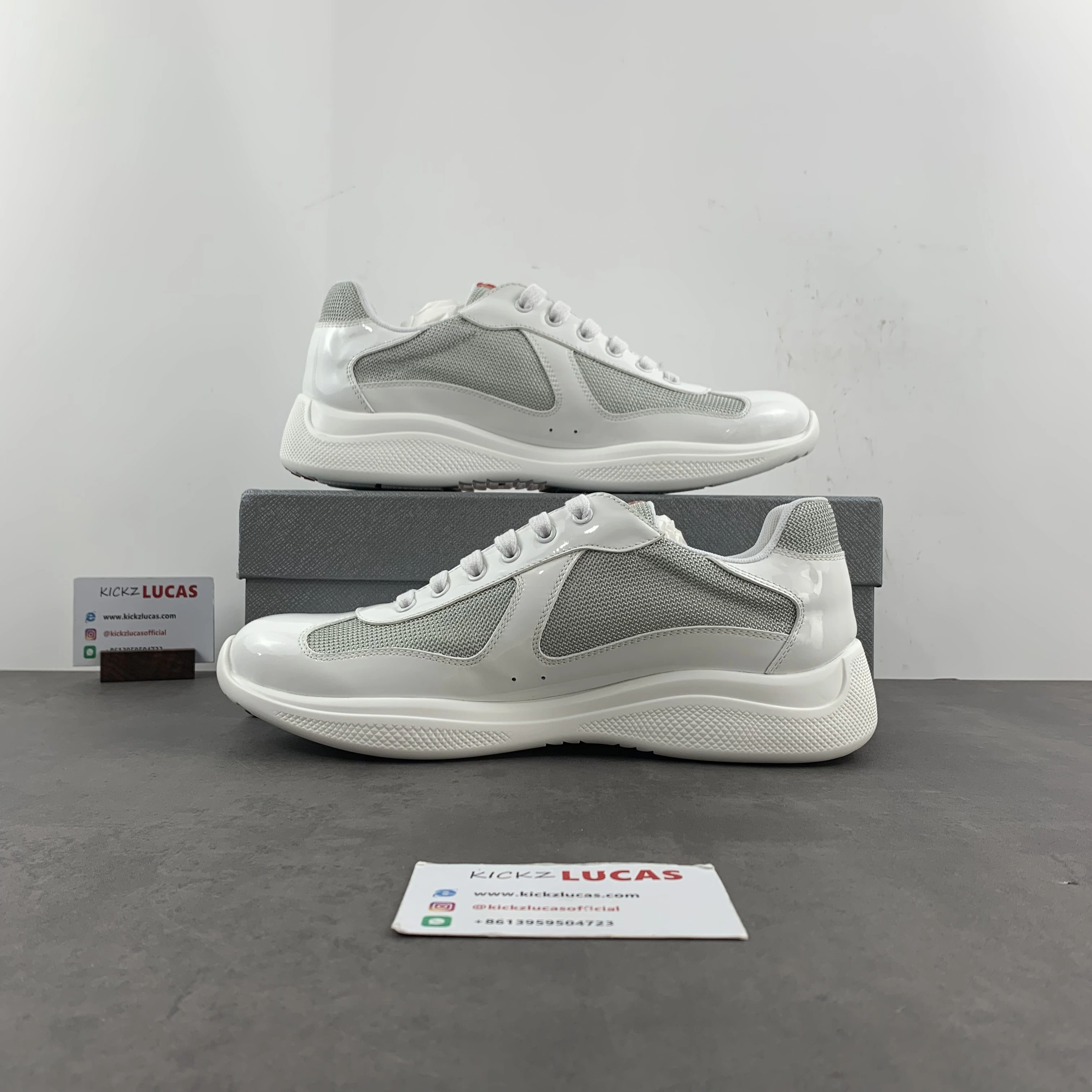 Men Women P*rada Top Sneaker Low RR20240513- Sleek 6373