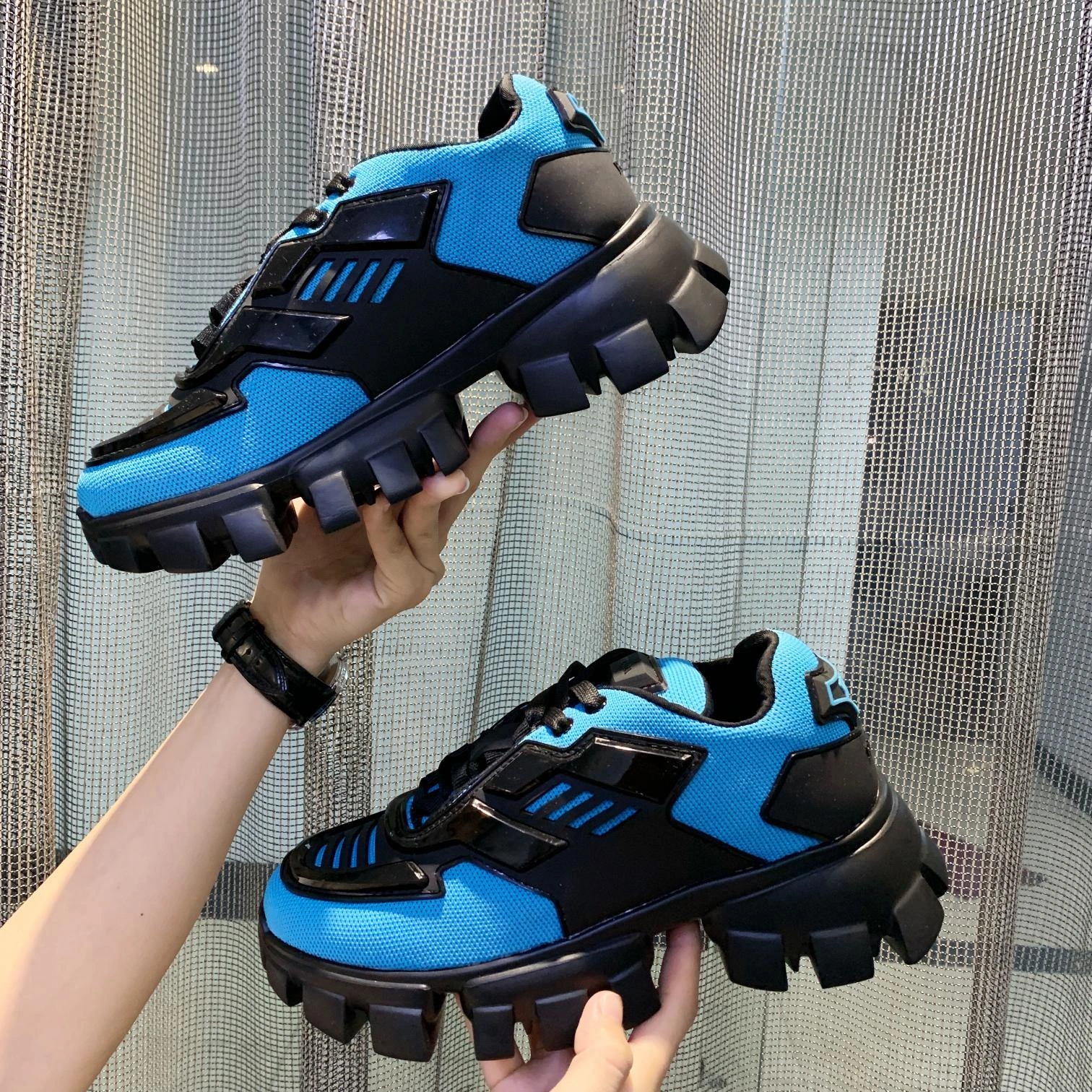 Durable Men Women P*rada Top Sneaker 6577