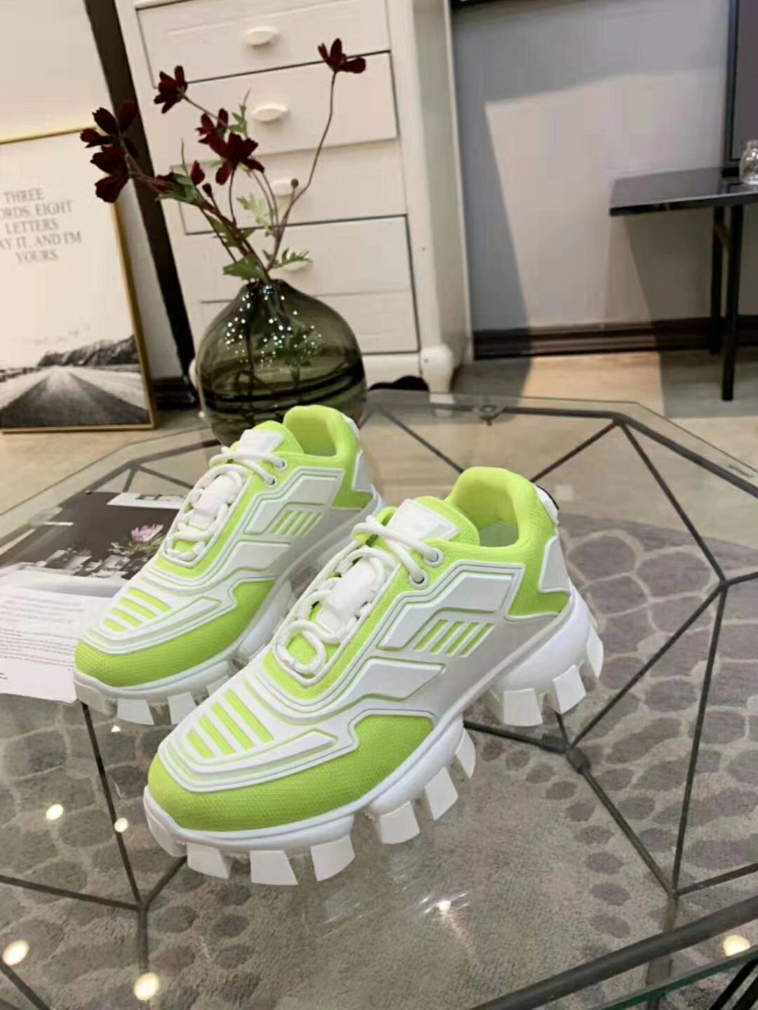 Durable Men Women P*rada Top Sneaker 6577